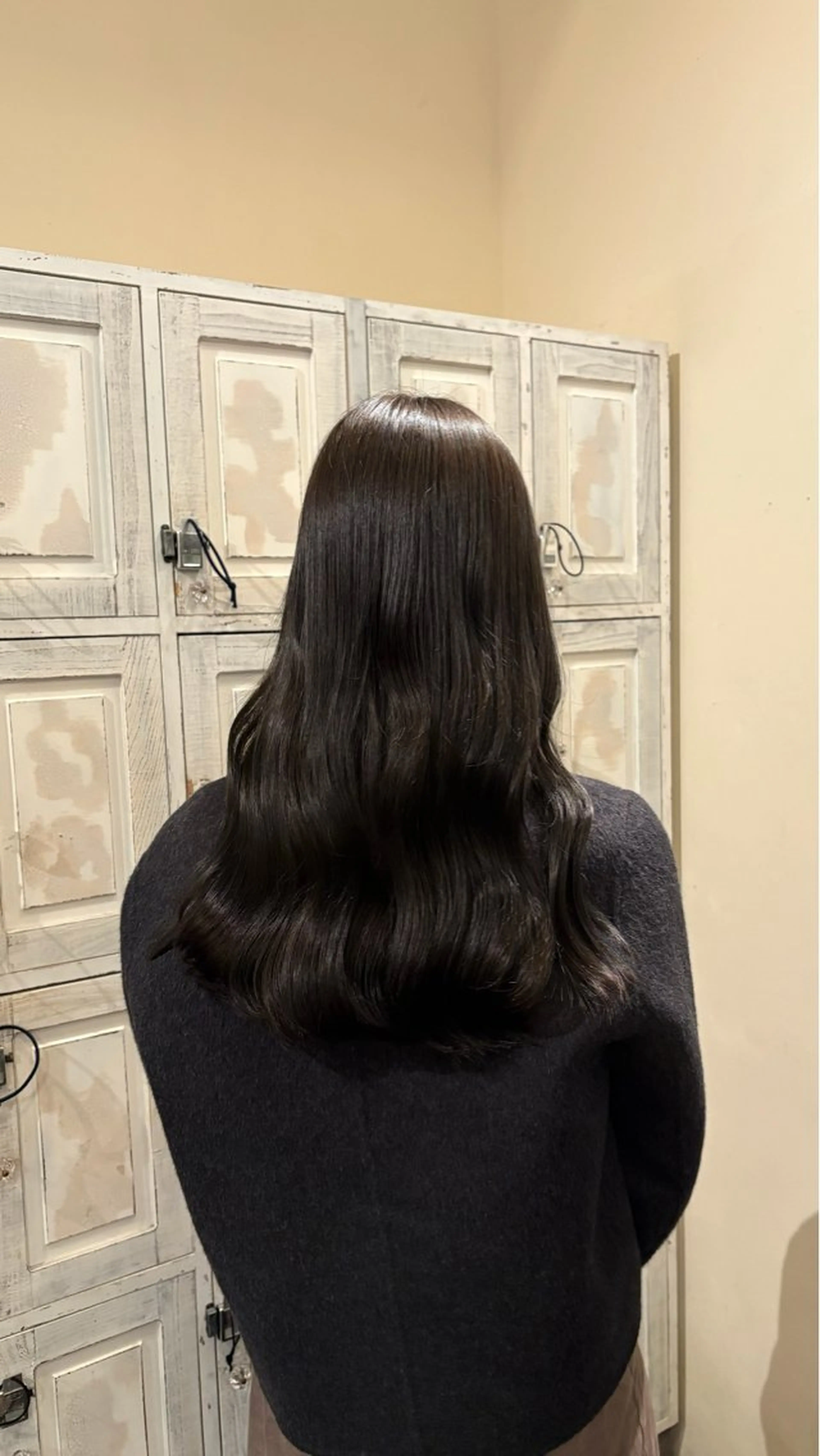 ロング カラー ヘアカラー ルプラボウ/ 内藤ほのか/艶カラーのヘアスタイル