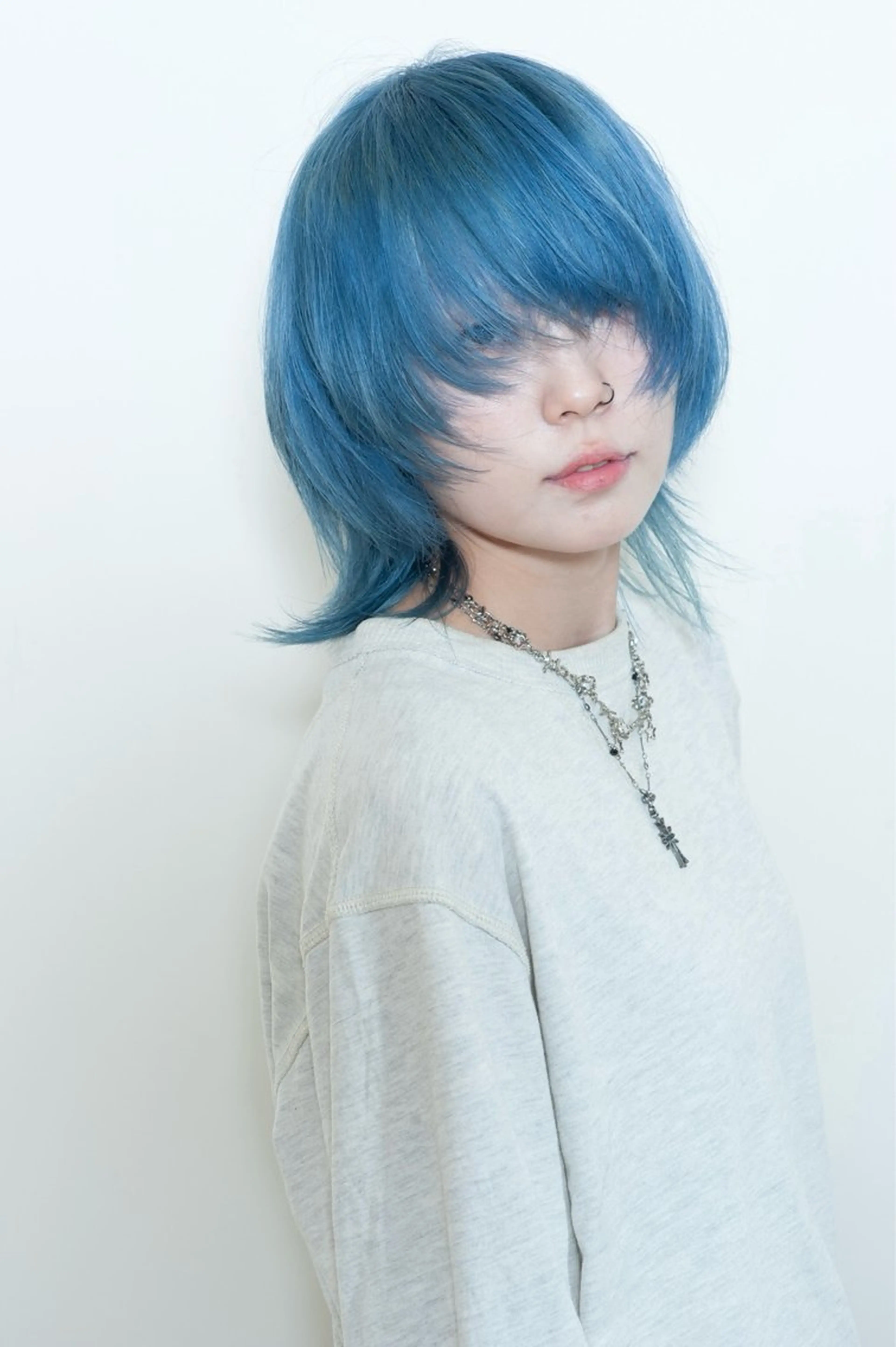 ノーマルブリーチ➕カラー➕カットの写真