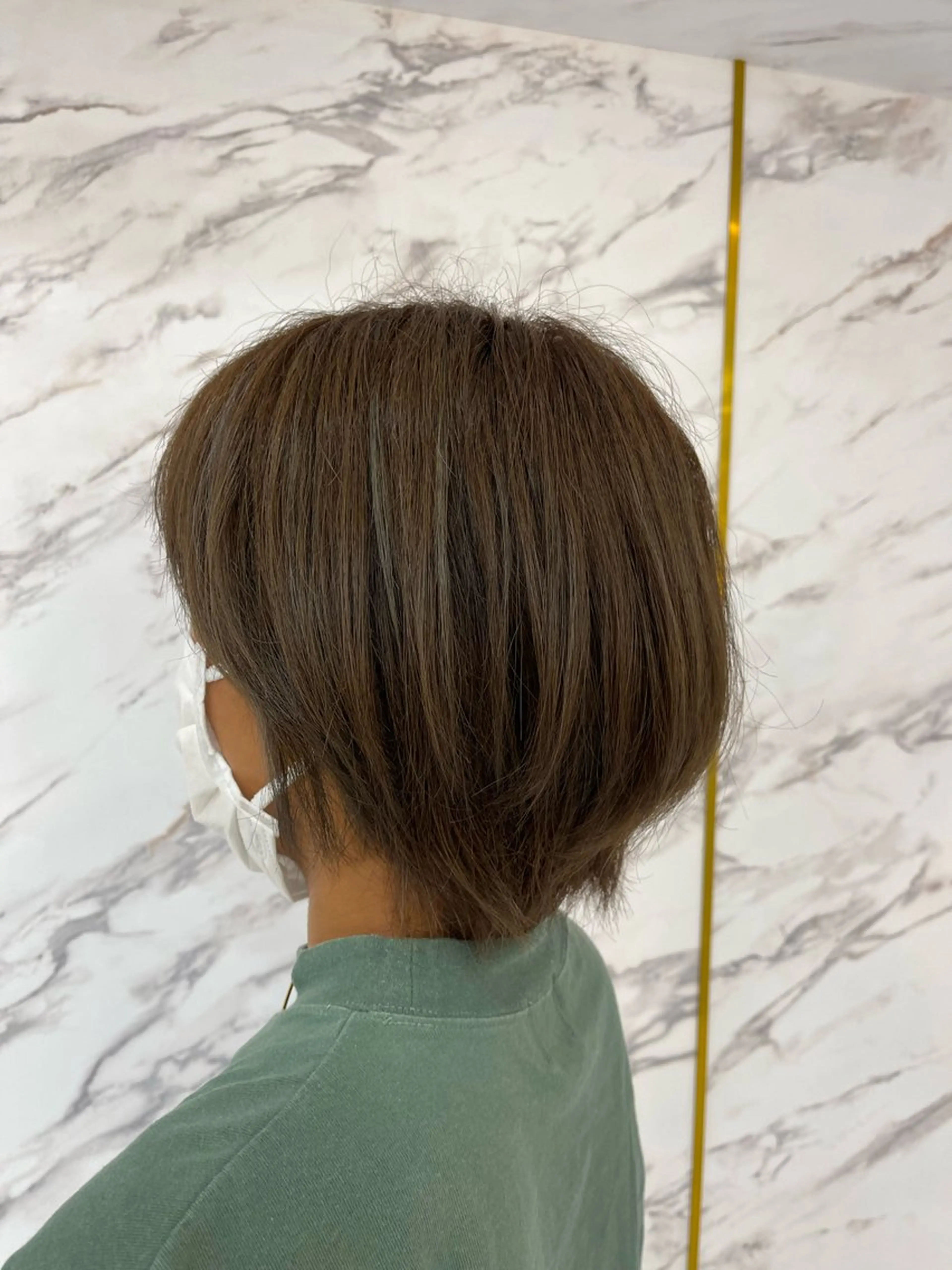 ショート 西野 蓮のヘアスタイル