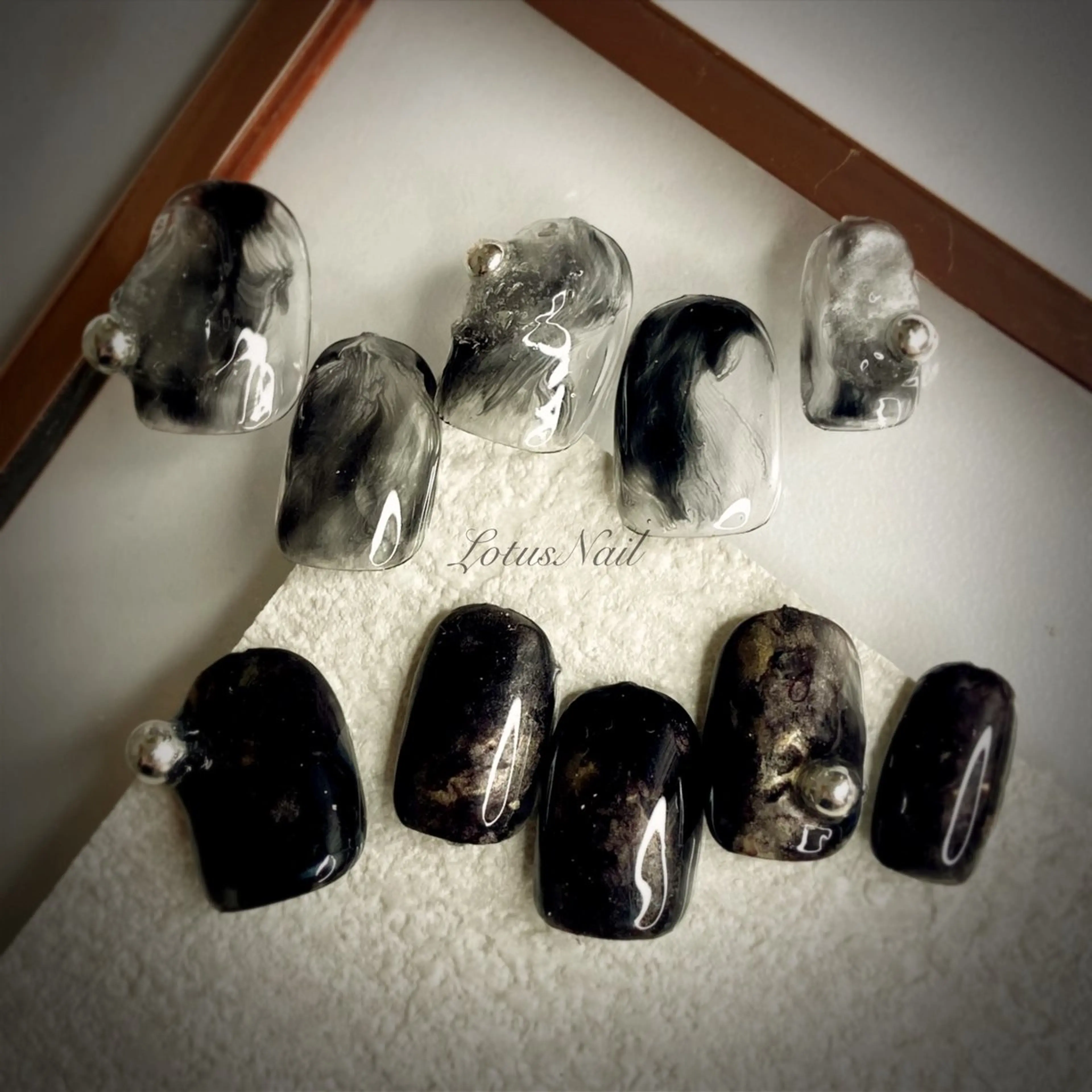 ネイル ニュアンスネイル Lotus Nailのネイルデザイン