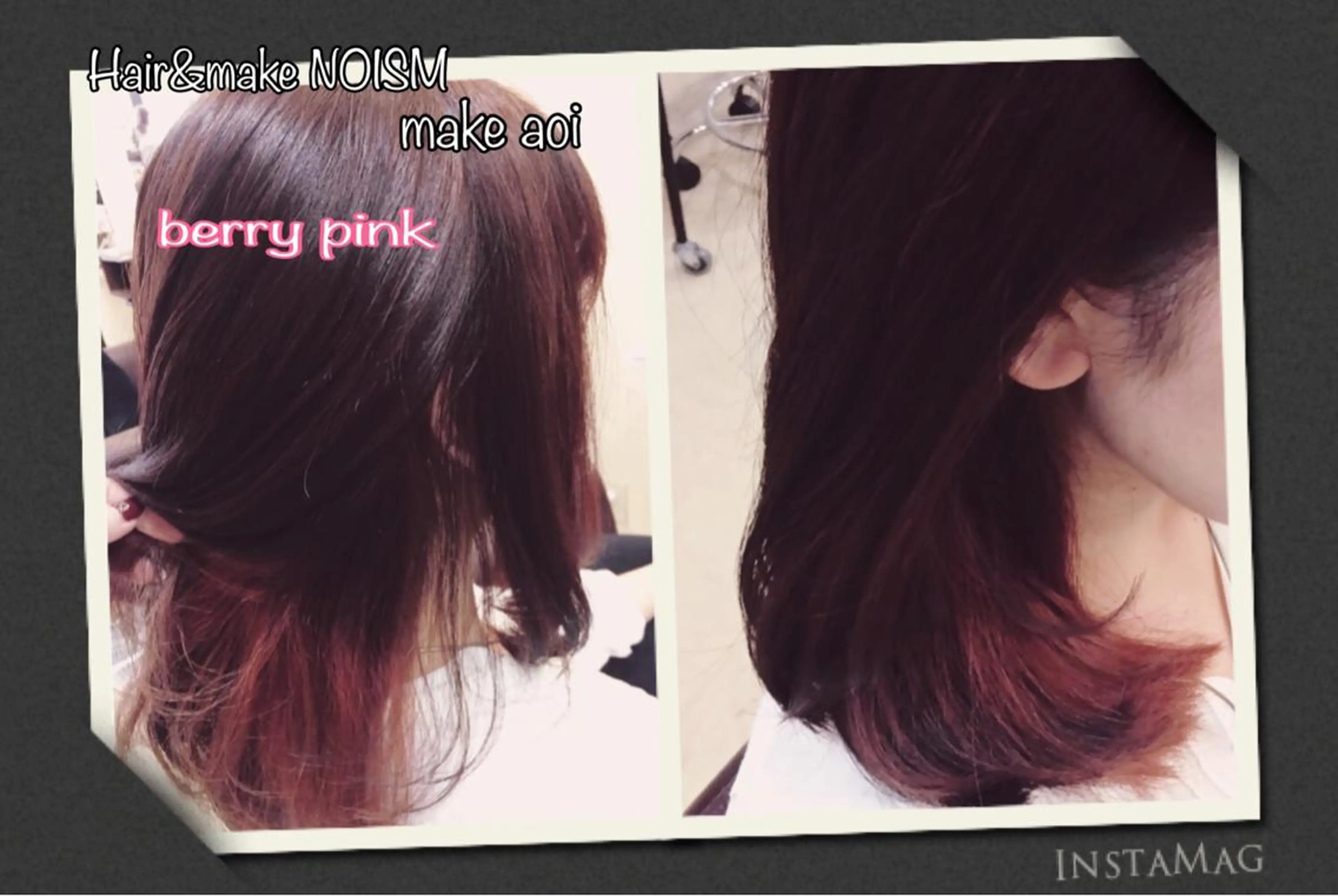 カラー ピンクカラー 西藤 葵のマツエク・マツパデザイン