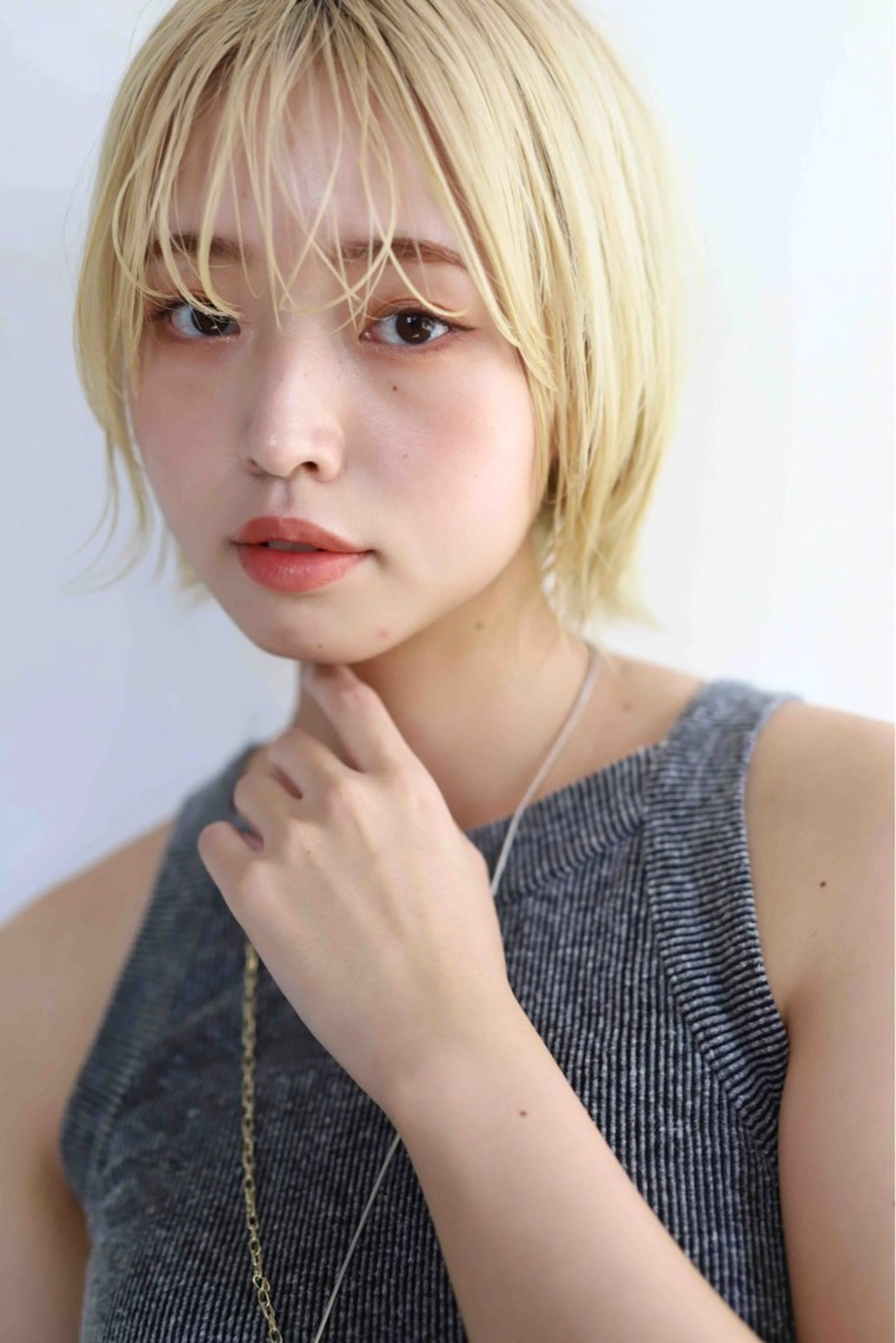 ショート カラー ヘアカラー oluolu hairのヘアスタイル