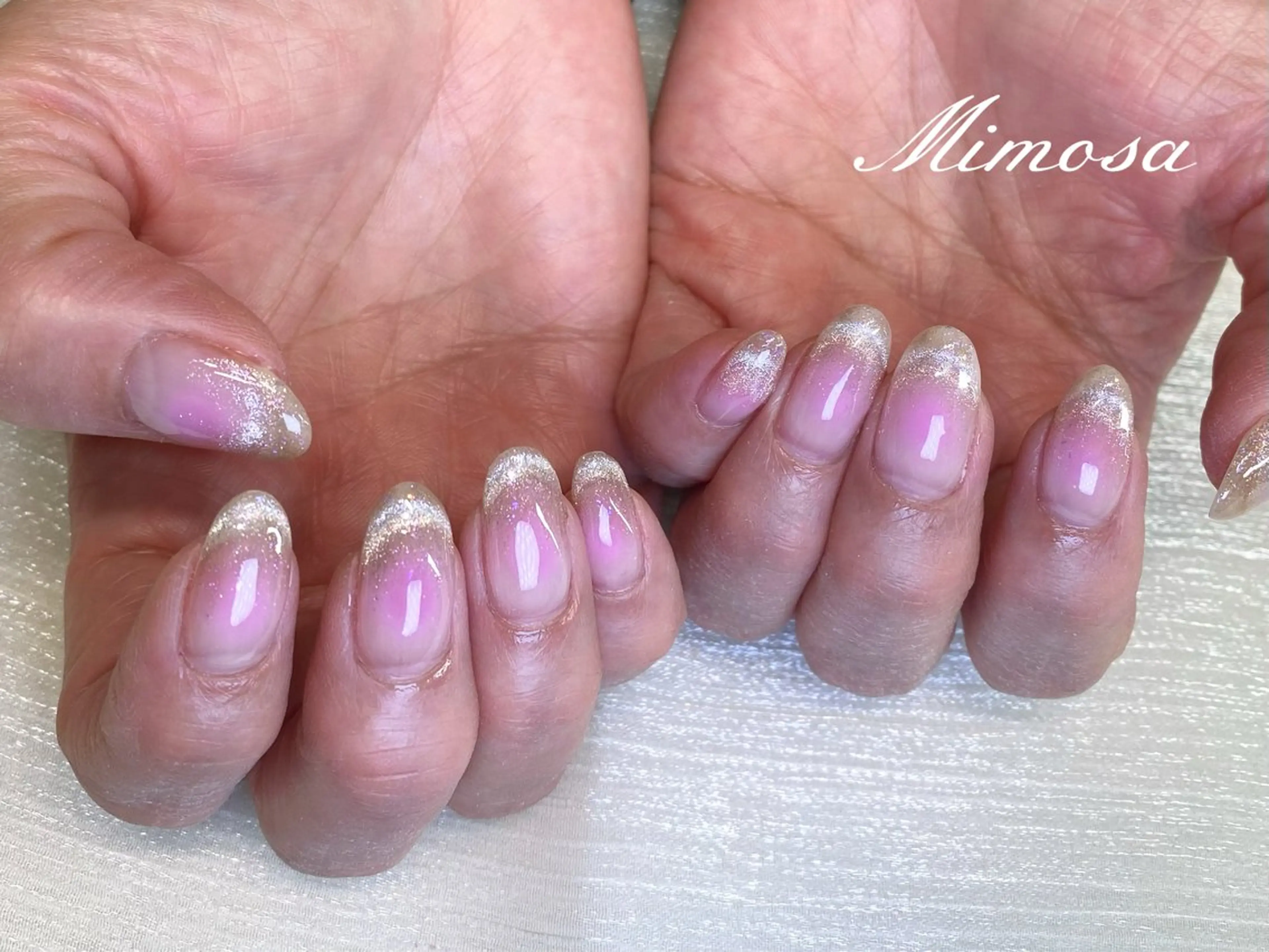 ネイル ハンドネイル 💛Mimosa💛 吉祥寺のネイルデザイン