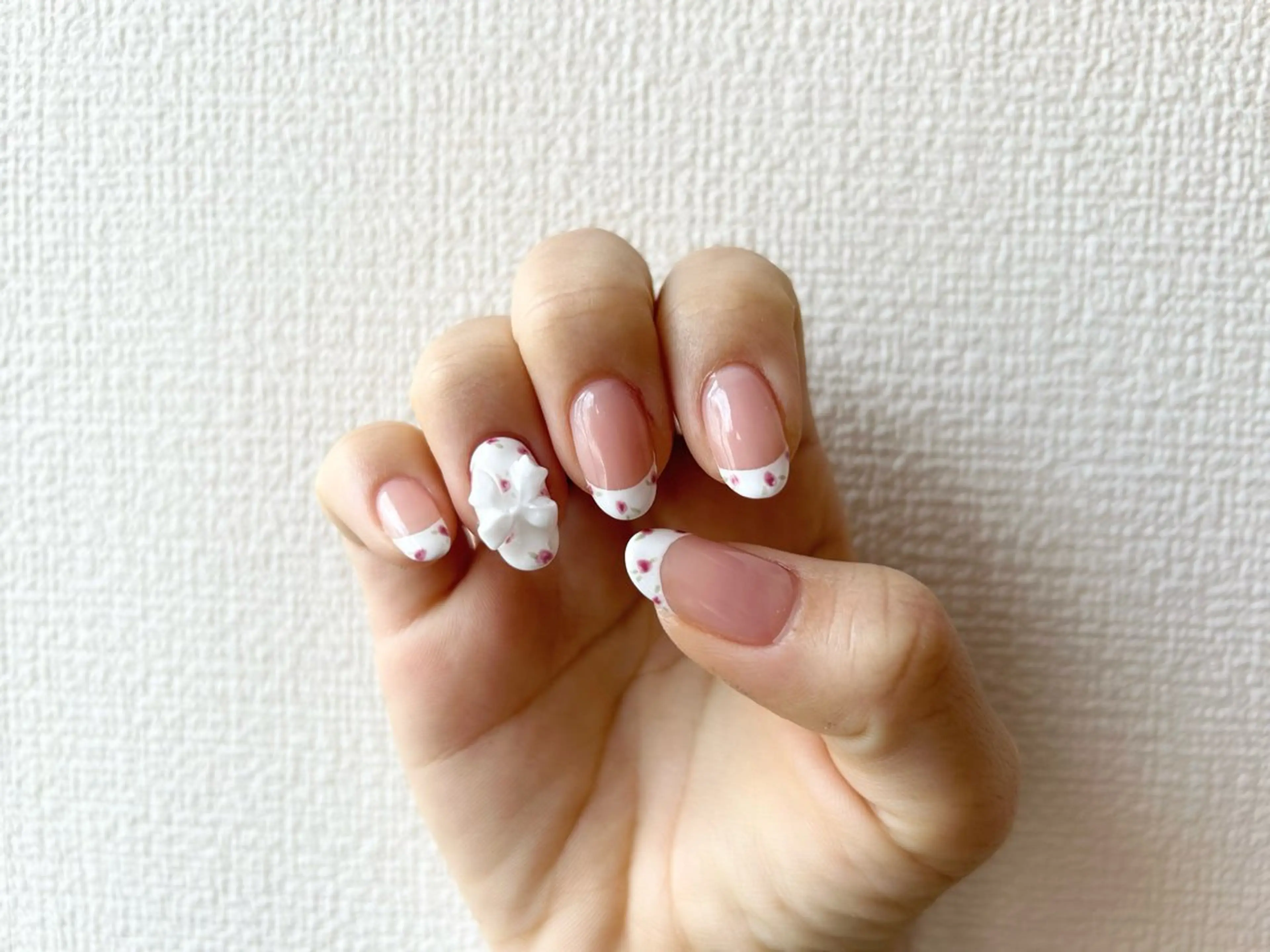 オフ込♡フレンチネイルモデル♡の写真