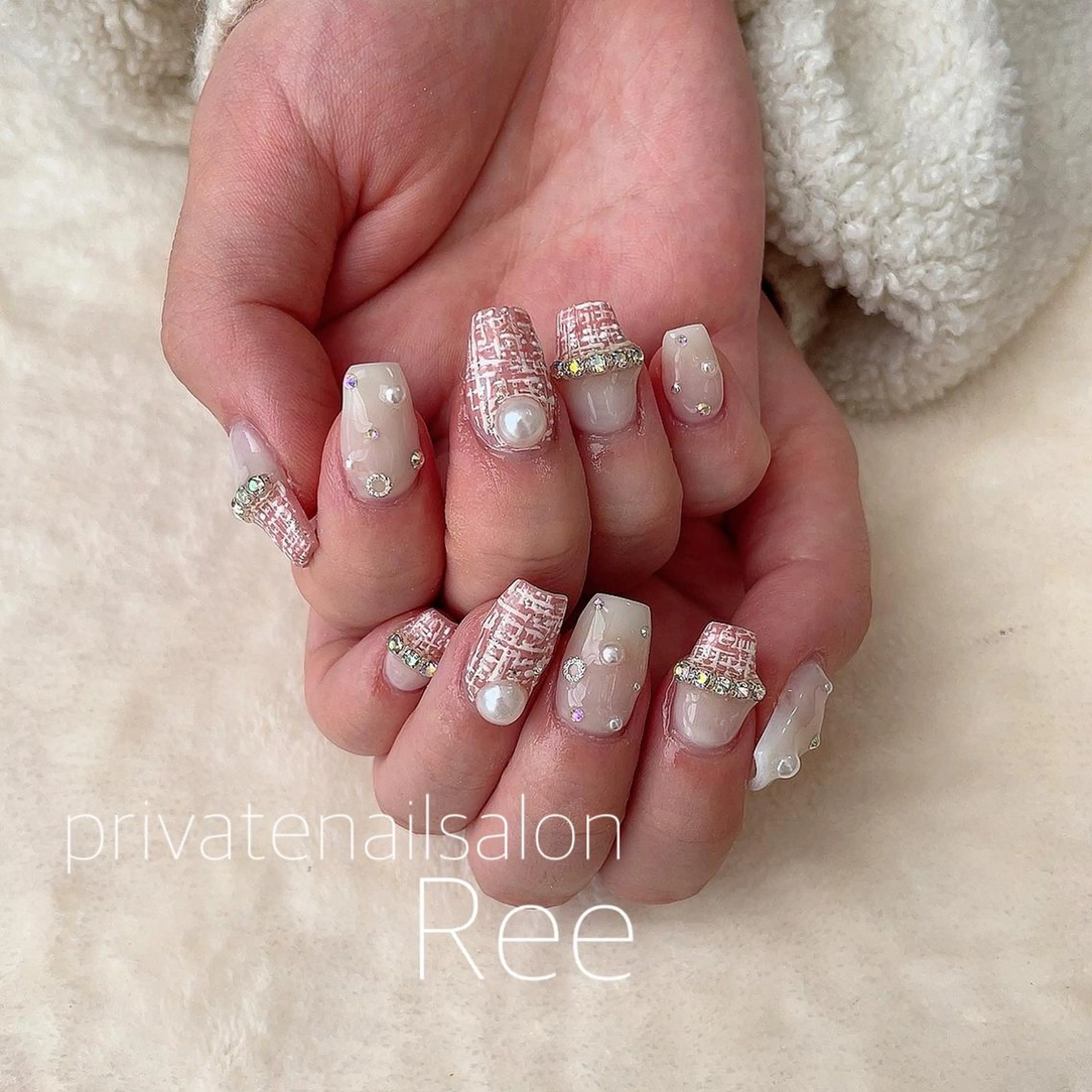 ネイル 知花 梨花のネイルデザイン