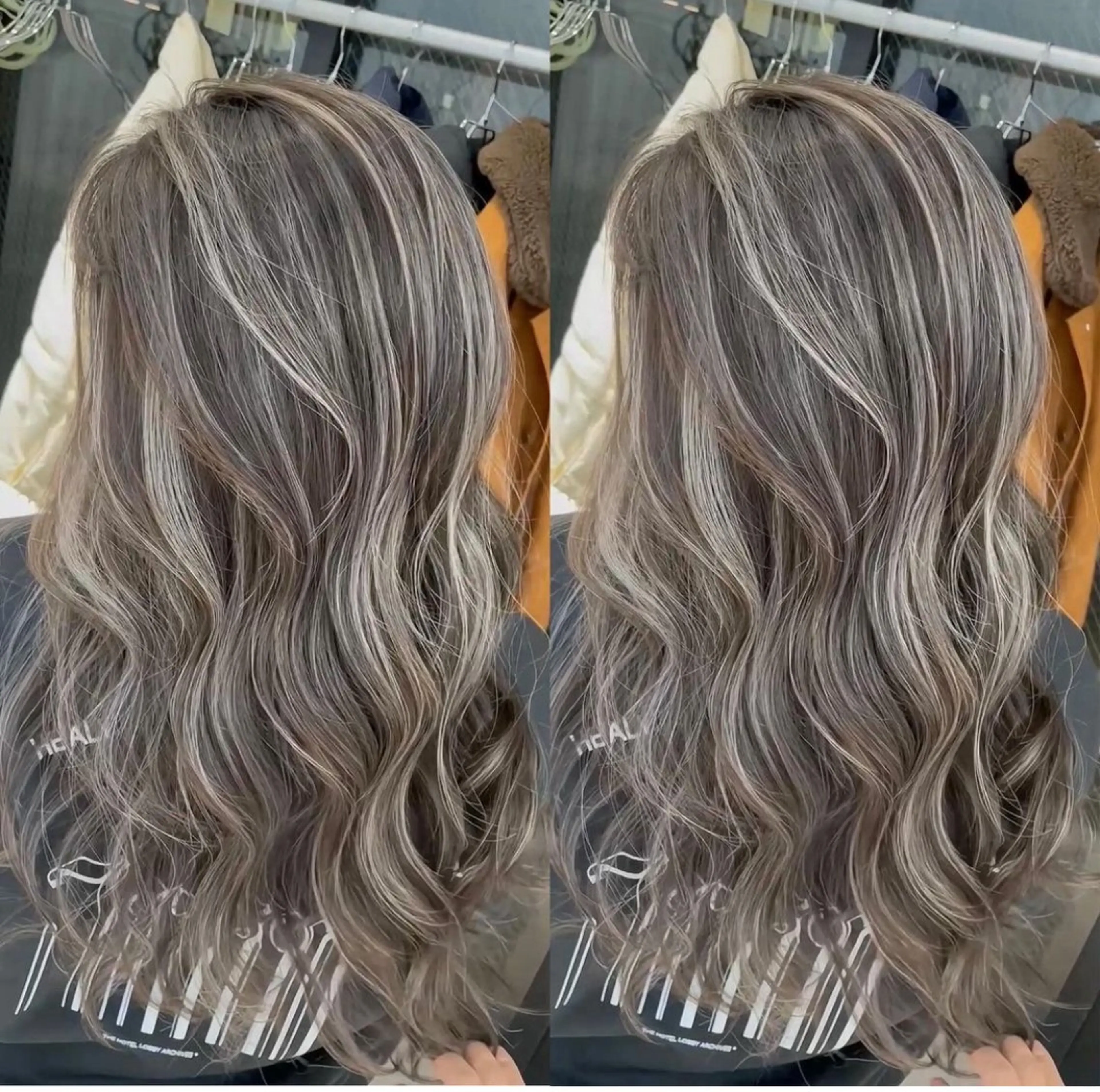 セミロング カラー ヘアアレンジ ヘアカラー トリートメント ヘアセット ショート/ボブ/似 合わせ/顔周りカットのヘアスタイル