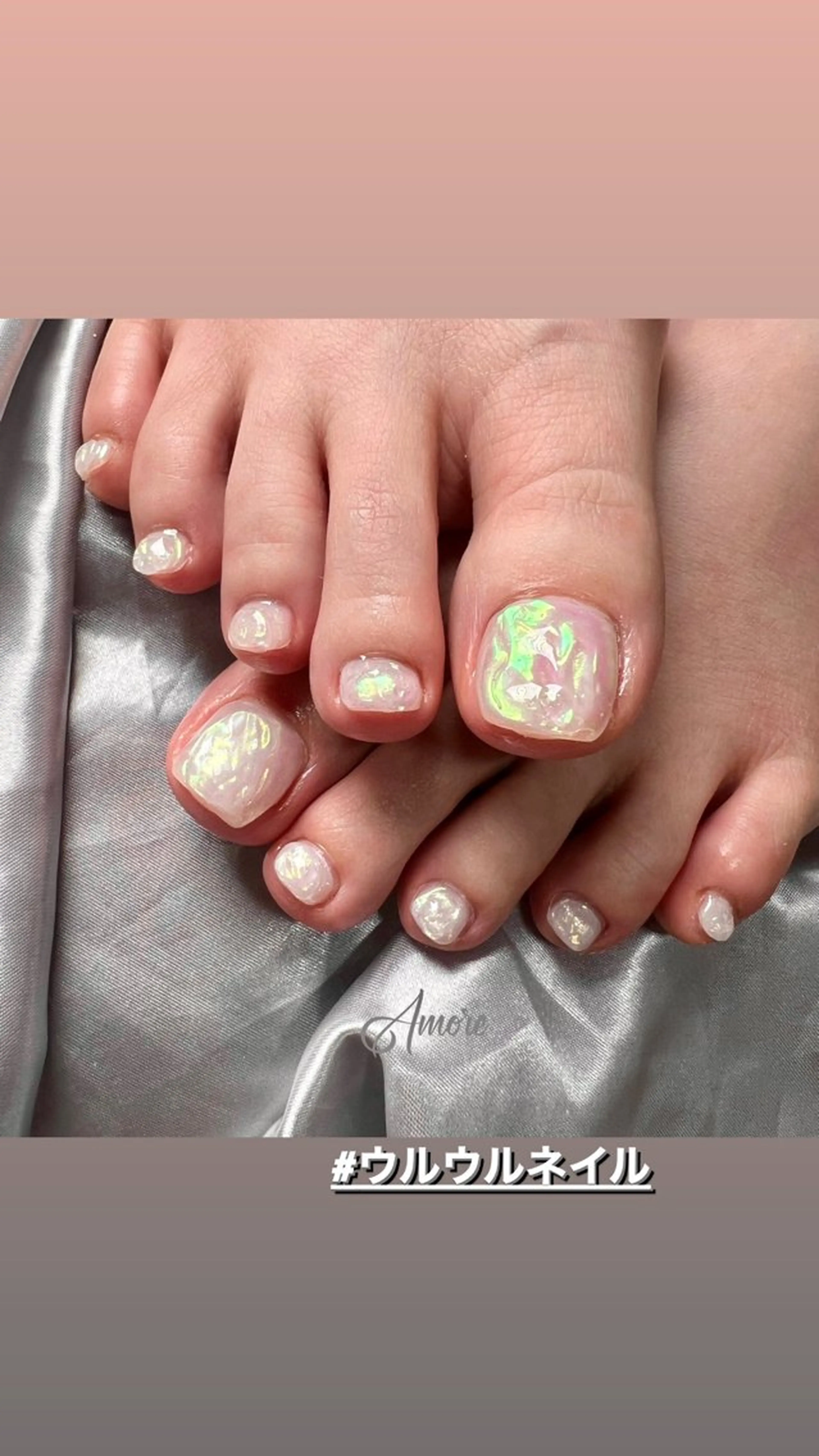 ネイル ジェルネイル 韓国ネイル パラジェル 夏ネイル You kyehwaのネイルデザイン