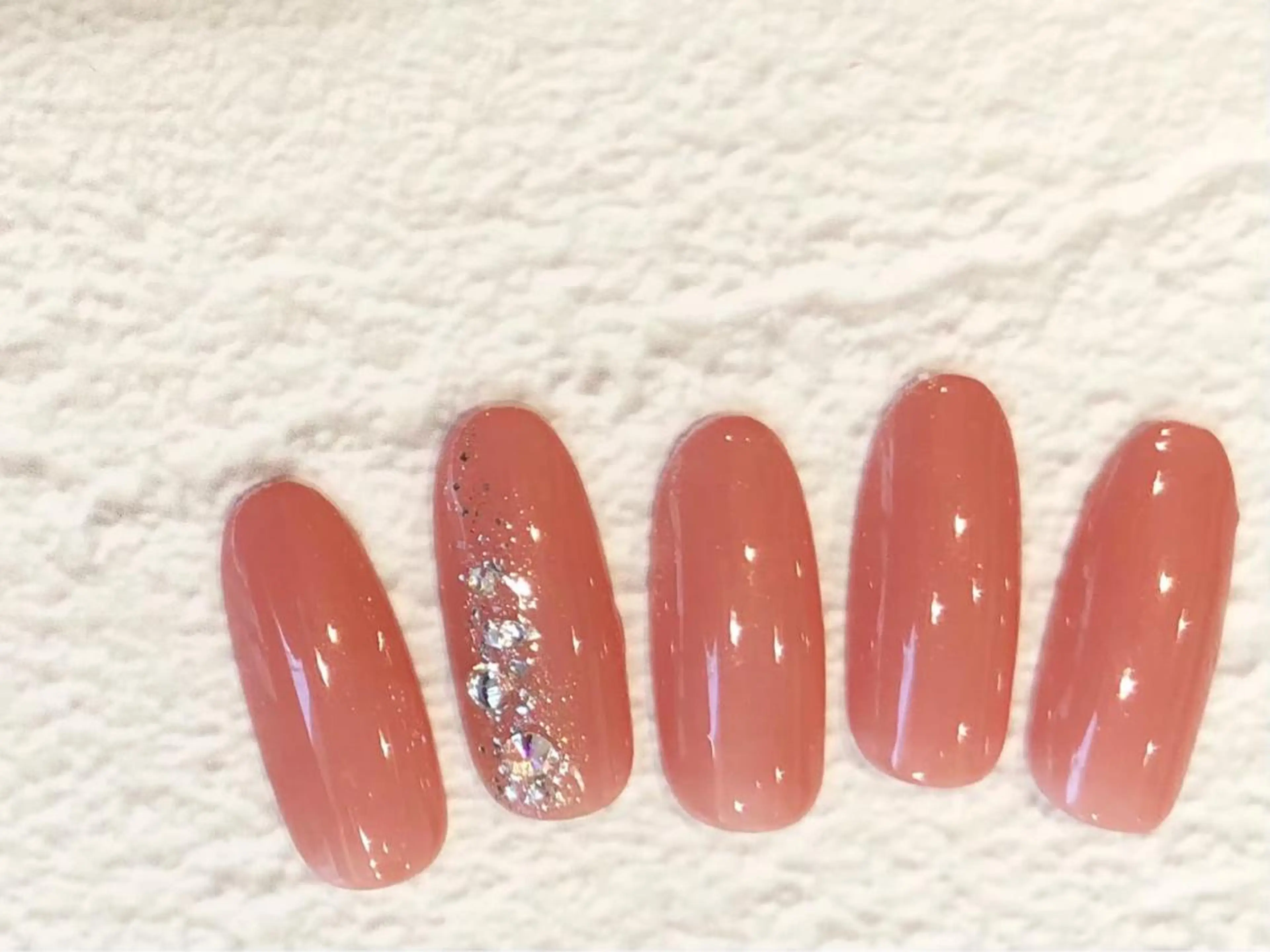 ネイル シンプルネイル 杉山 星菜のネイルデザイン