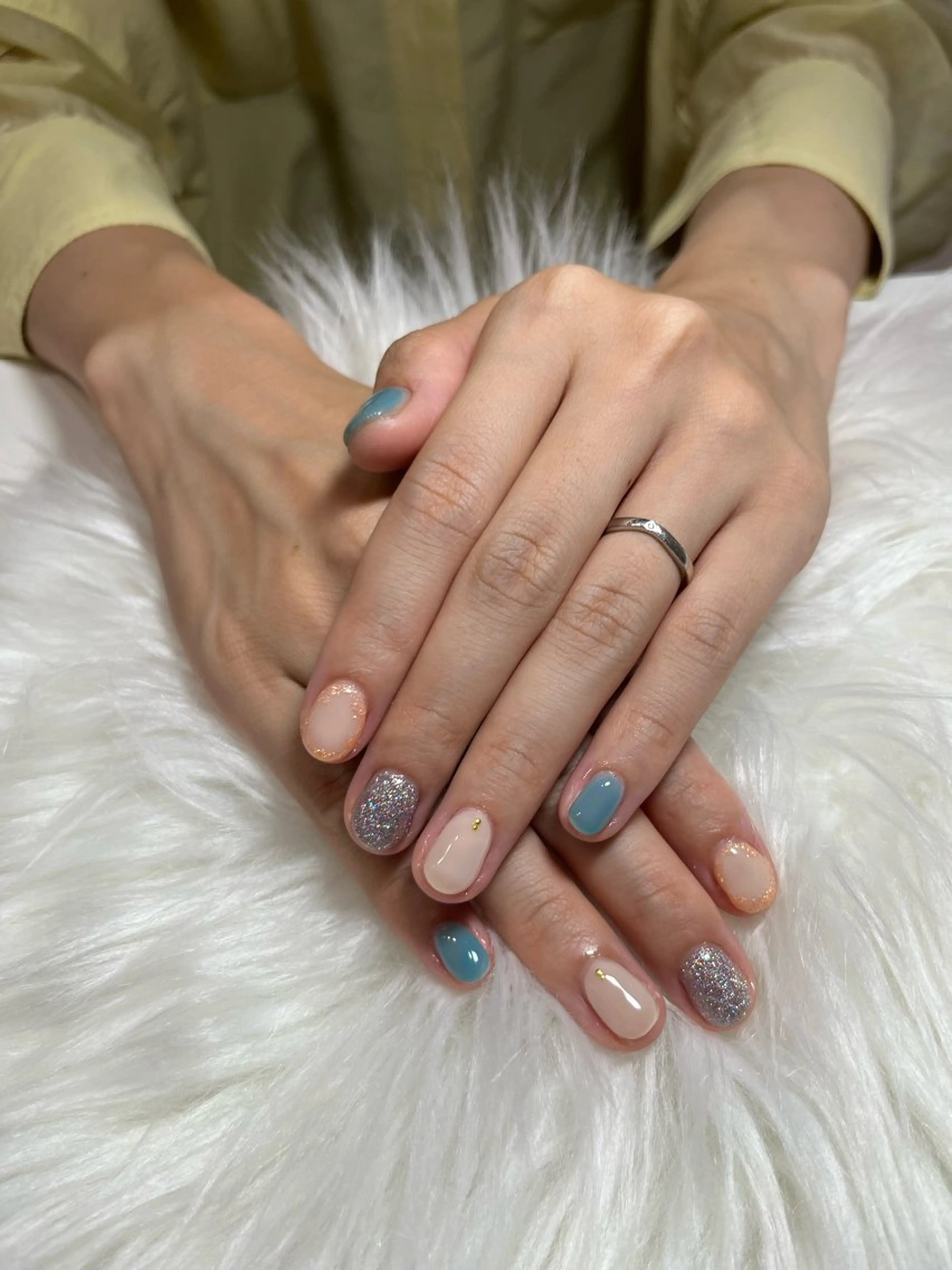 ネイル ハンドネイル 冨田 茉優のネイルデザイン