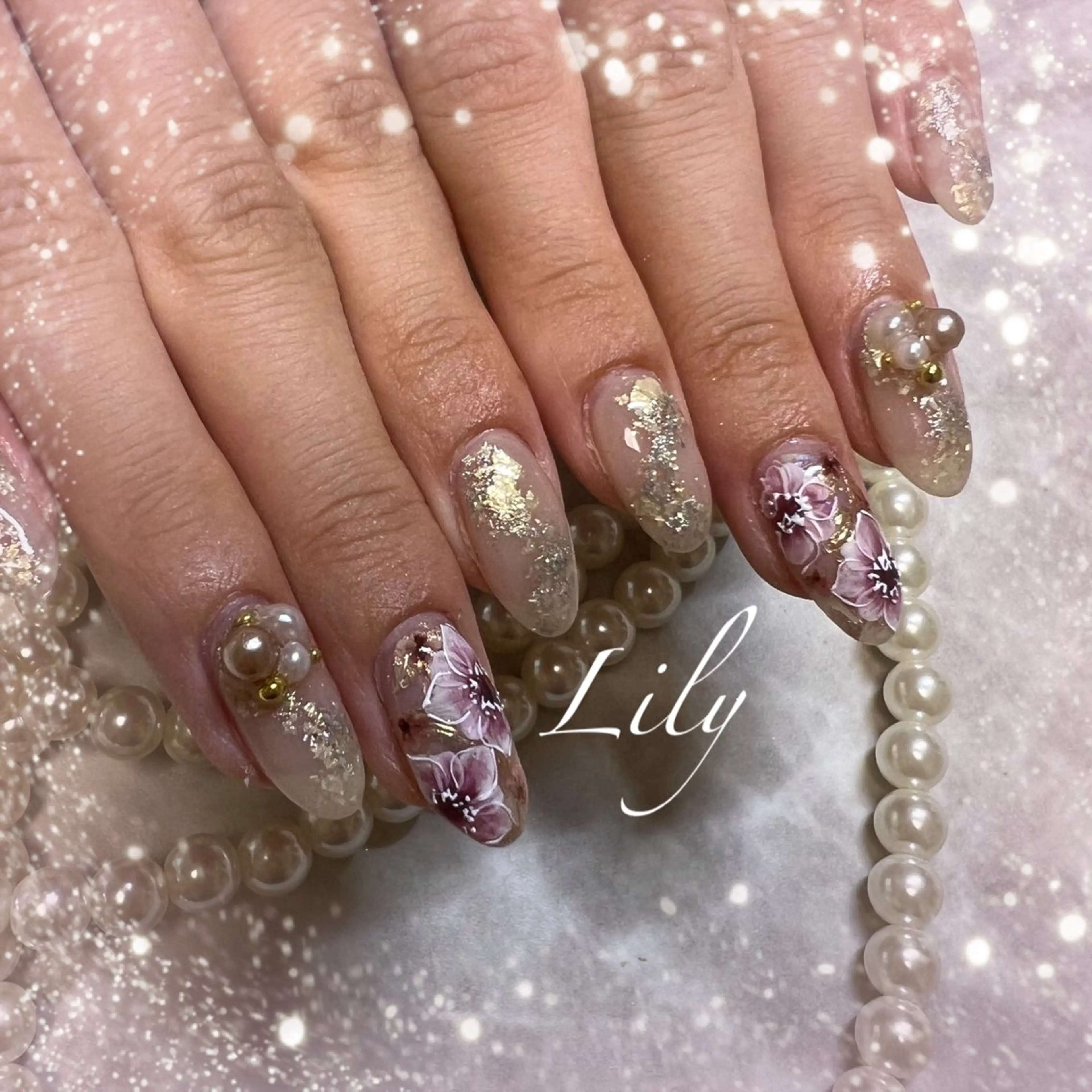 ネイル ハンドネイル Nailsalon Lilyのネイルデザイン