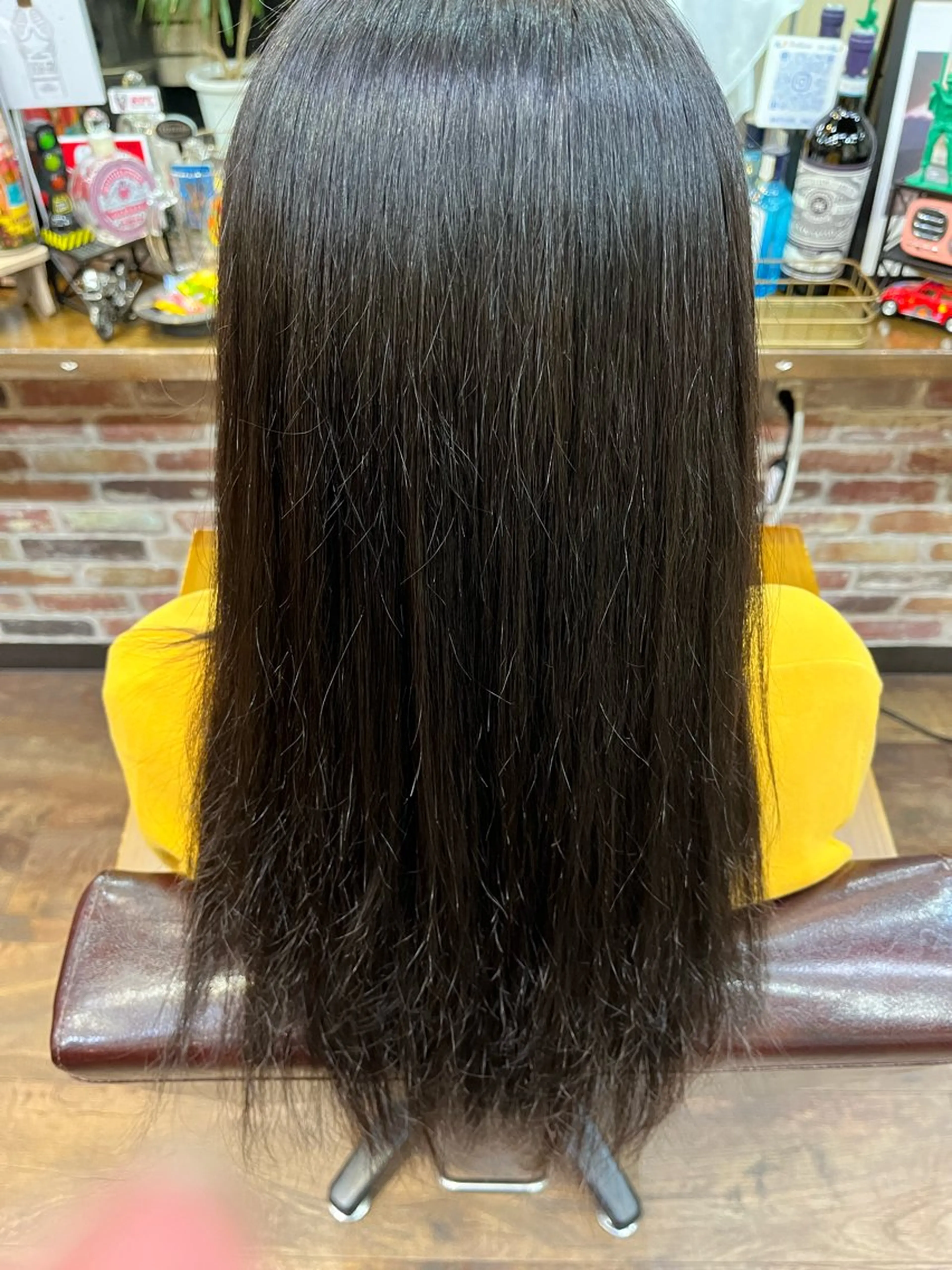 ロング 縮毛矯正 🩶atelier NALUちーさん🩶のヘアスタイル