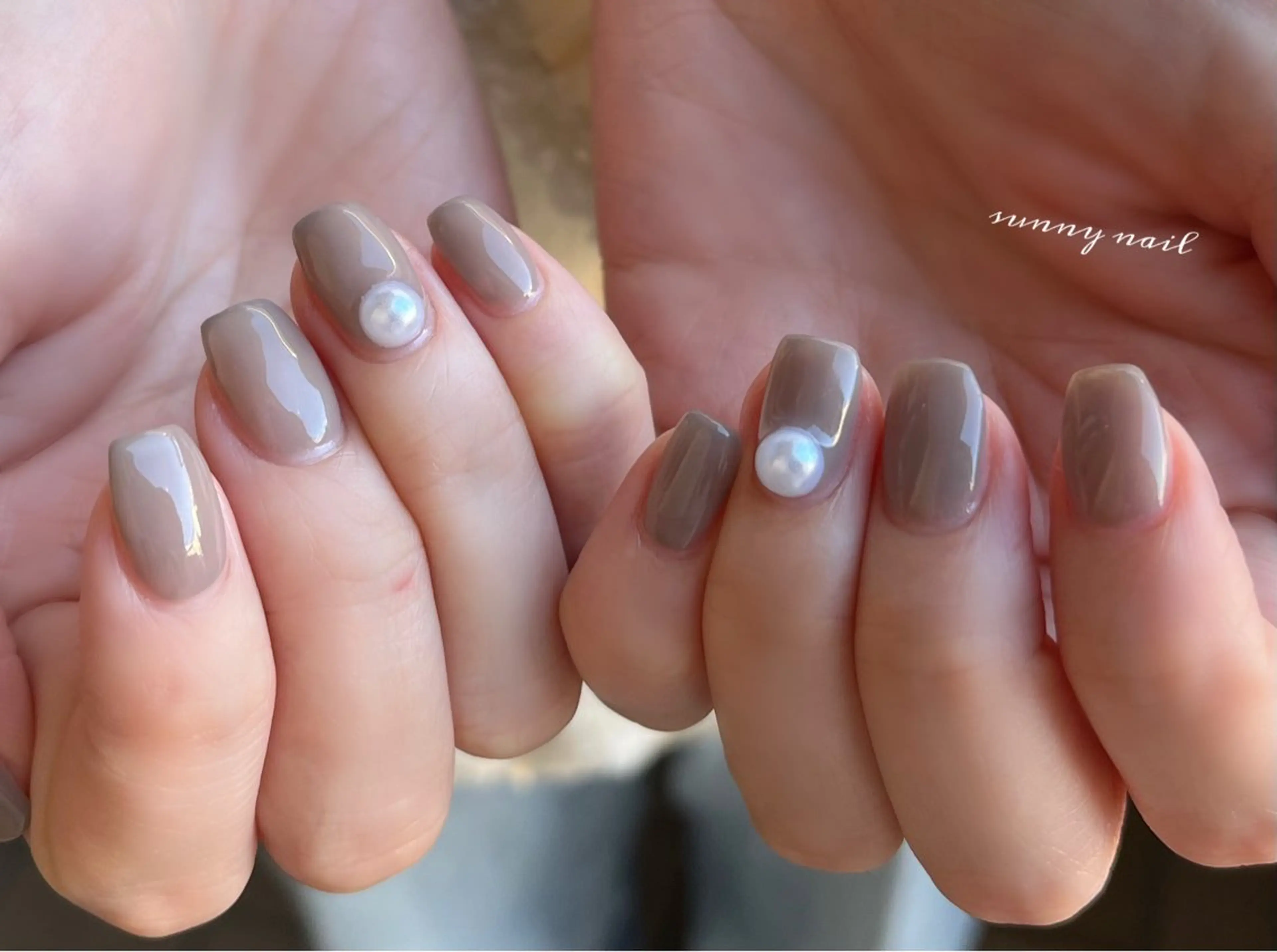 ネイル ワンカラーネイル sunny nailのネイルデザイン