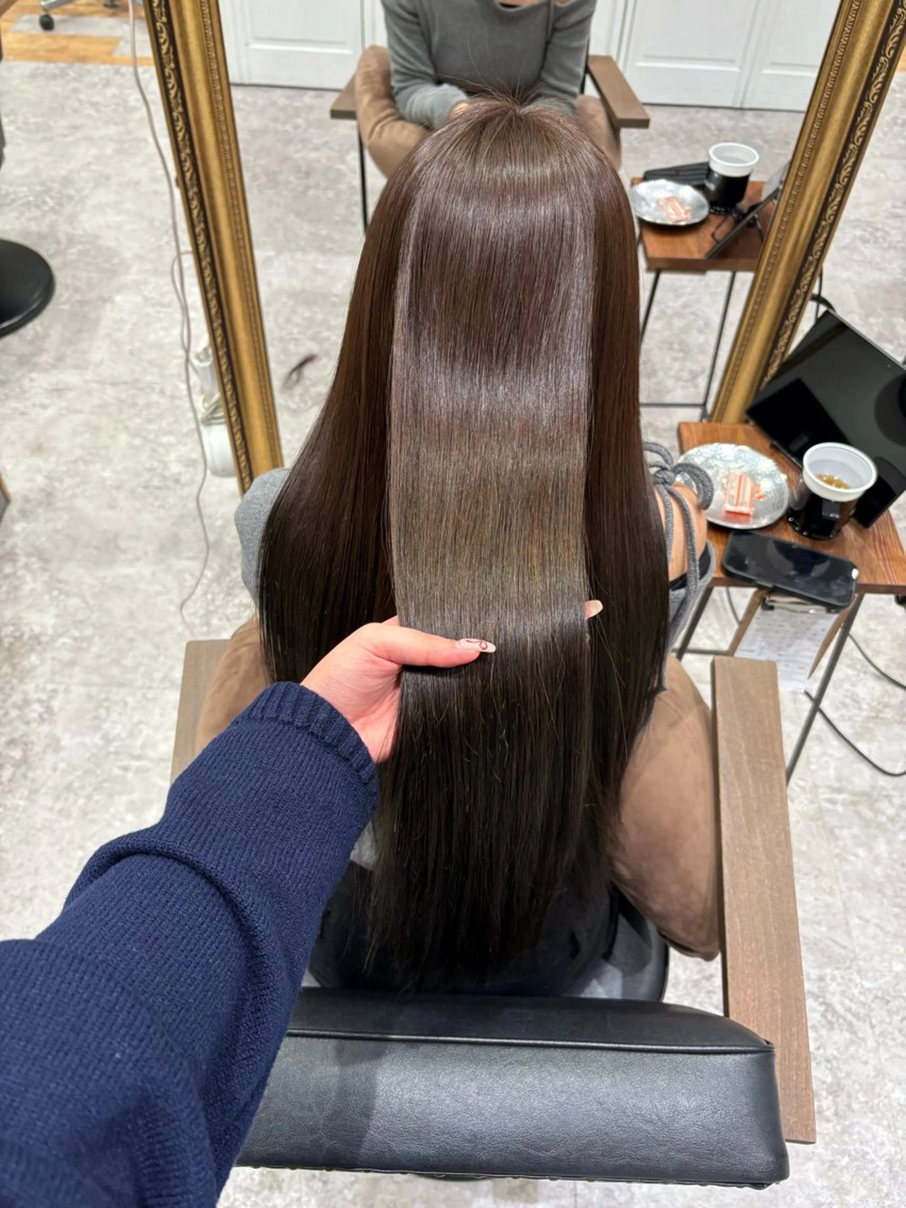 カラー ヘアカラー トリートメント 透明感カラー/ダブル カラー/MAI🎀のヘアスタイル