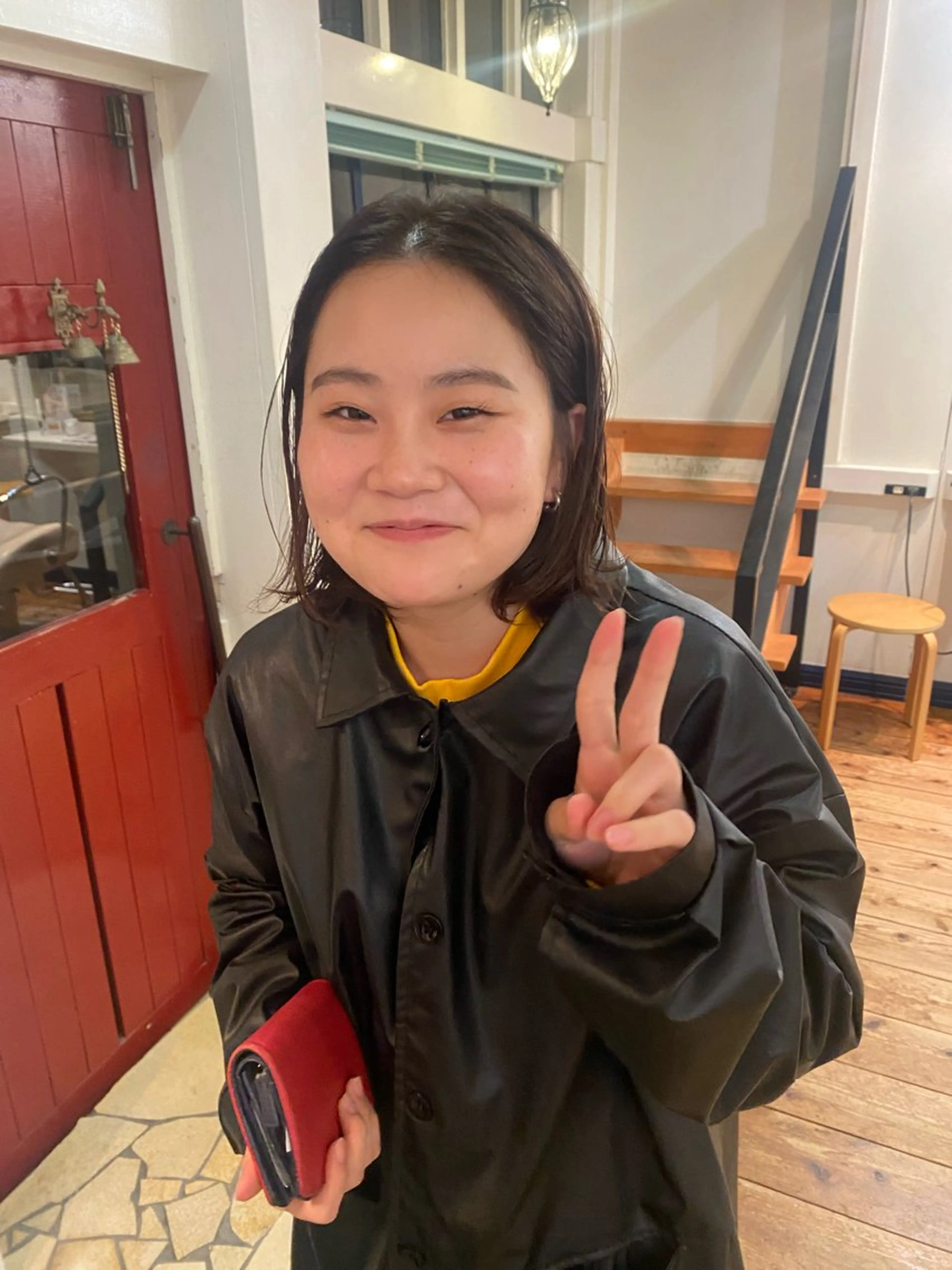 カラーリング5stepトリートメント 炭酸マーブ付きの写真