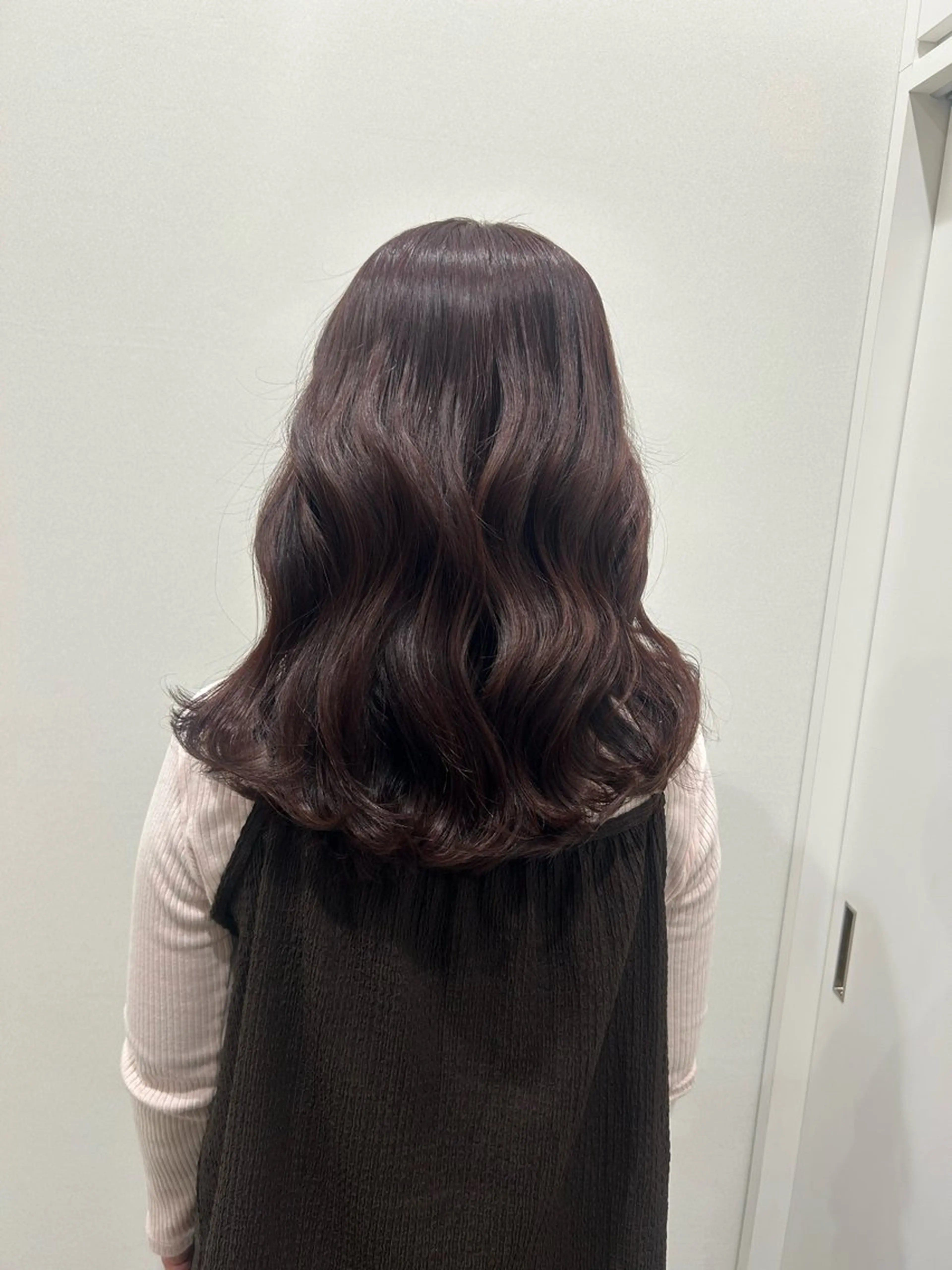 ロング カラー ブラウンカラー ラベンダーカラー ヘアサロン ソシエ所属・無料カットカラー／ モデル募集💈市川春のヘアスタイル