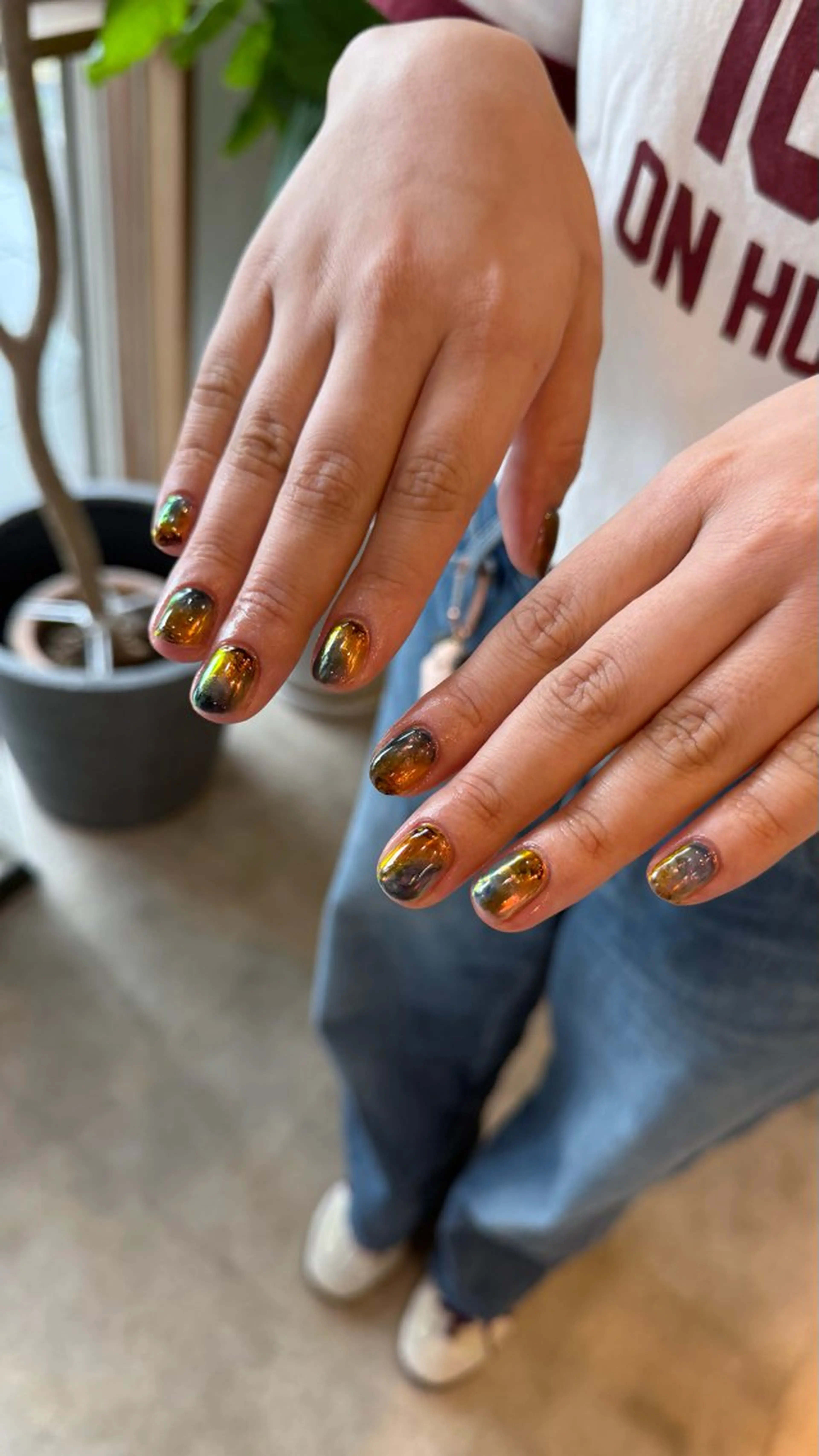 ネイル ハンドネイル nailscue hinonのネイルデザイン