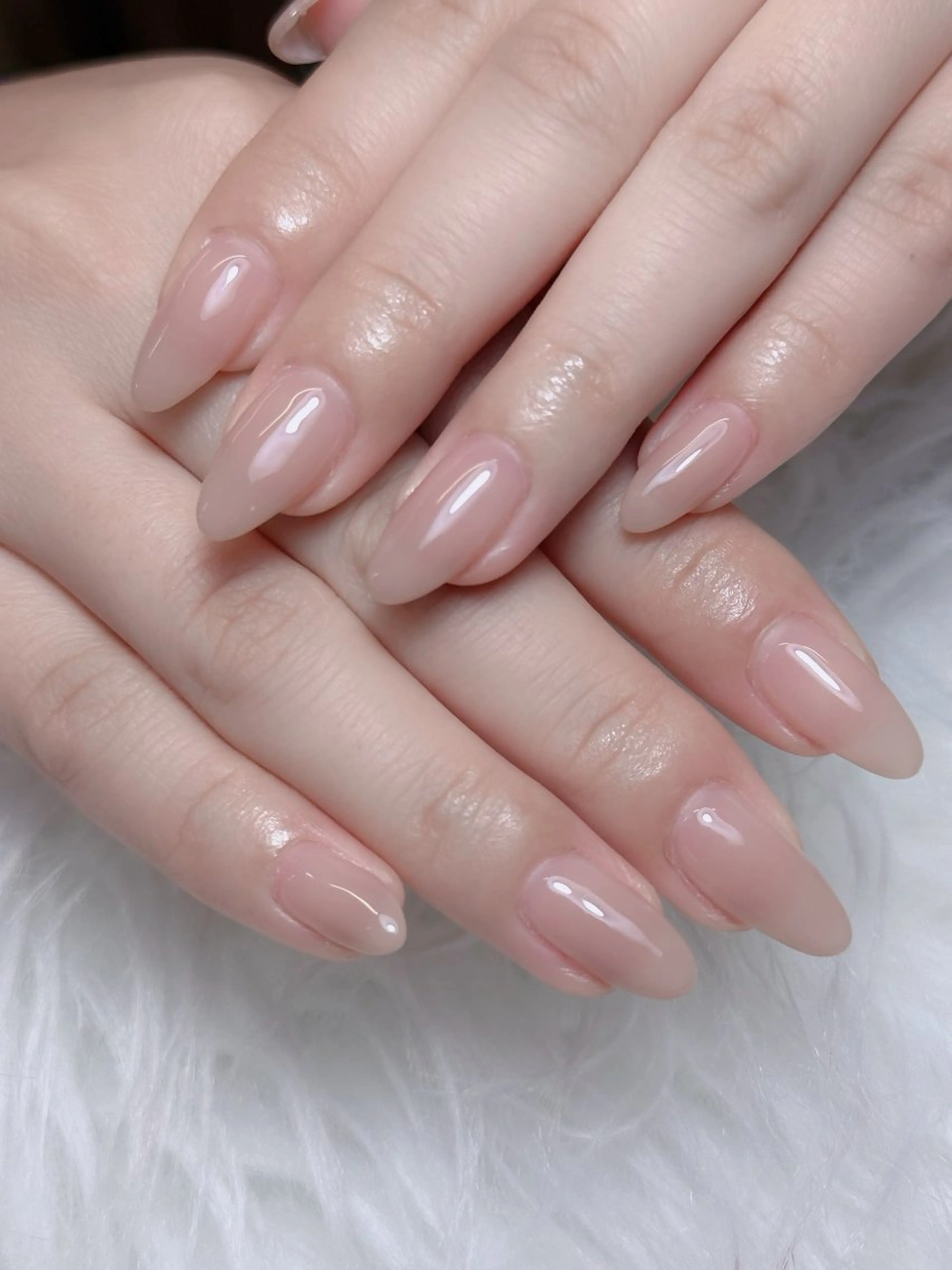 ネイル オーロラネイル チークネイル フットネイル フレンチネイル 韓国ネイル ハンドネイル Lumi Nailのネイルデザイン