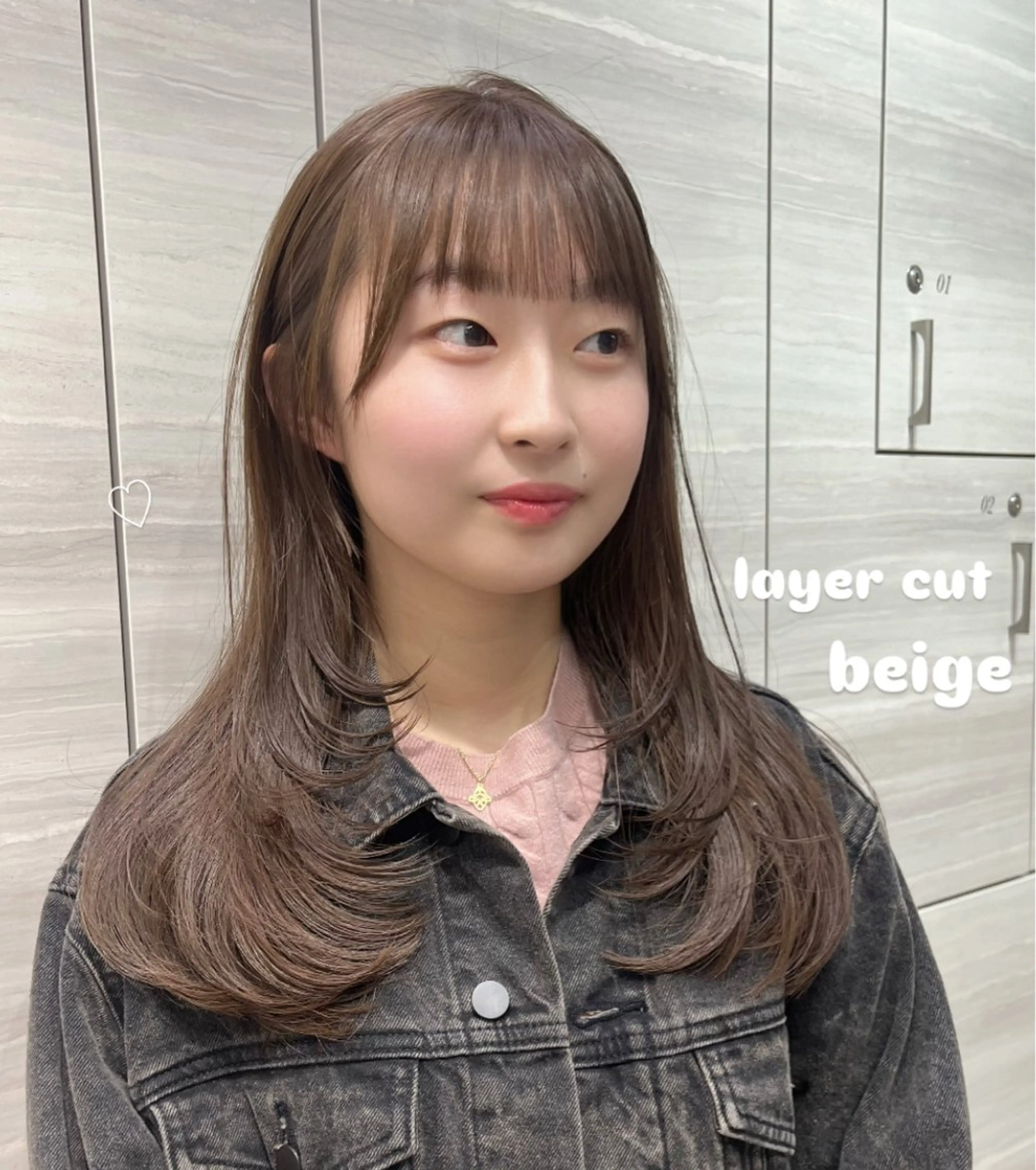 ロング カラー ヘアカラー ナツミ/透明感カラー /酸性ストレートのヘアスタイル