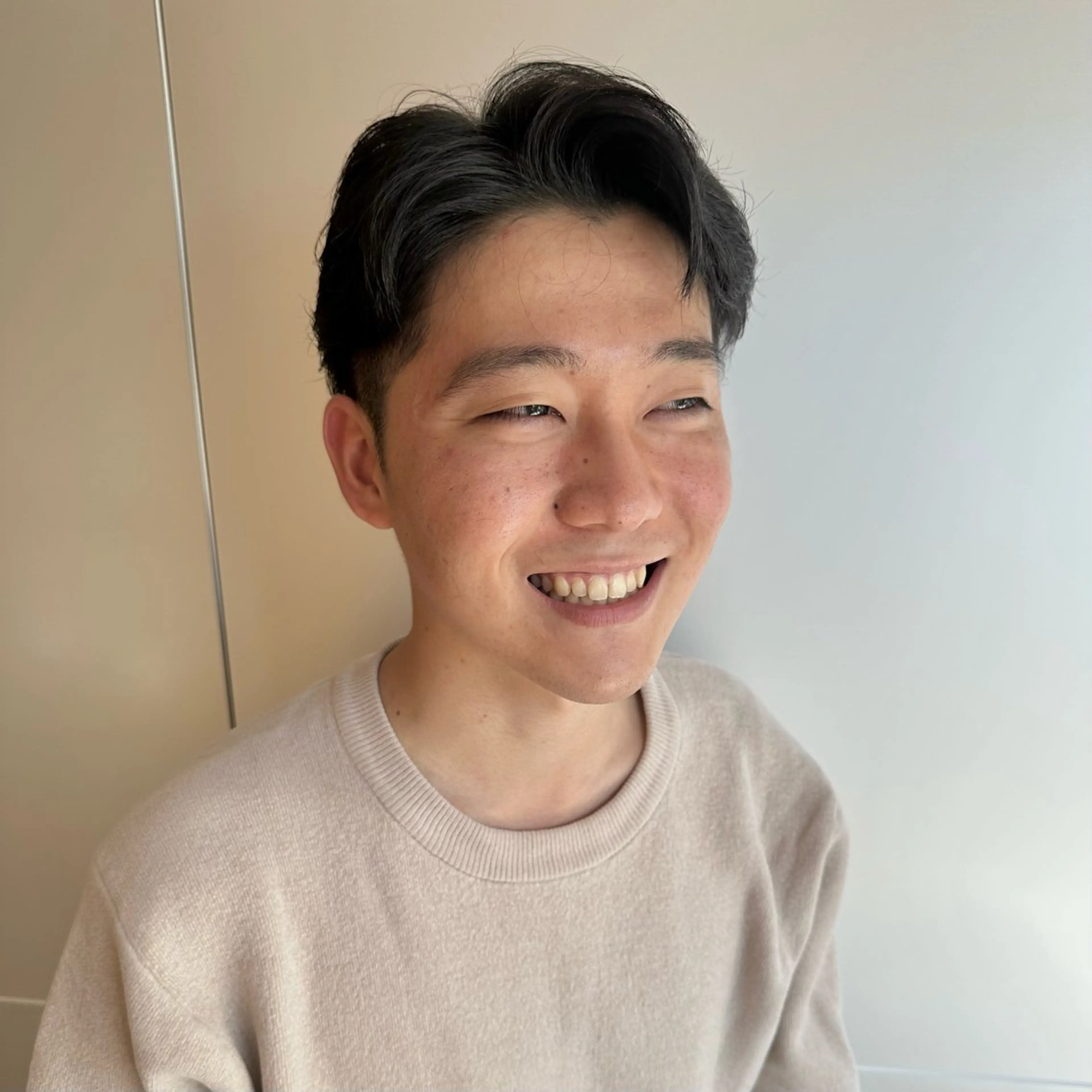 ショート メンズ くせ毛 メンズパーマ達人/ フェード/イツキのヘアスタイル