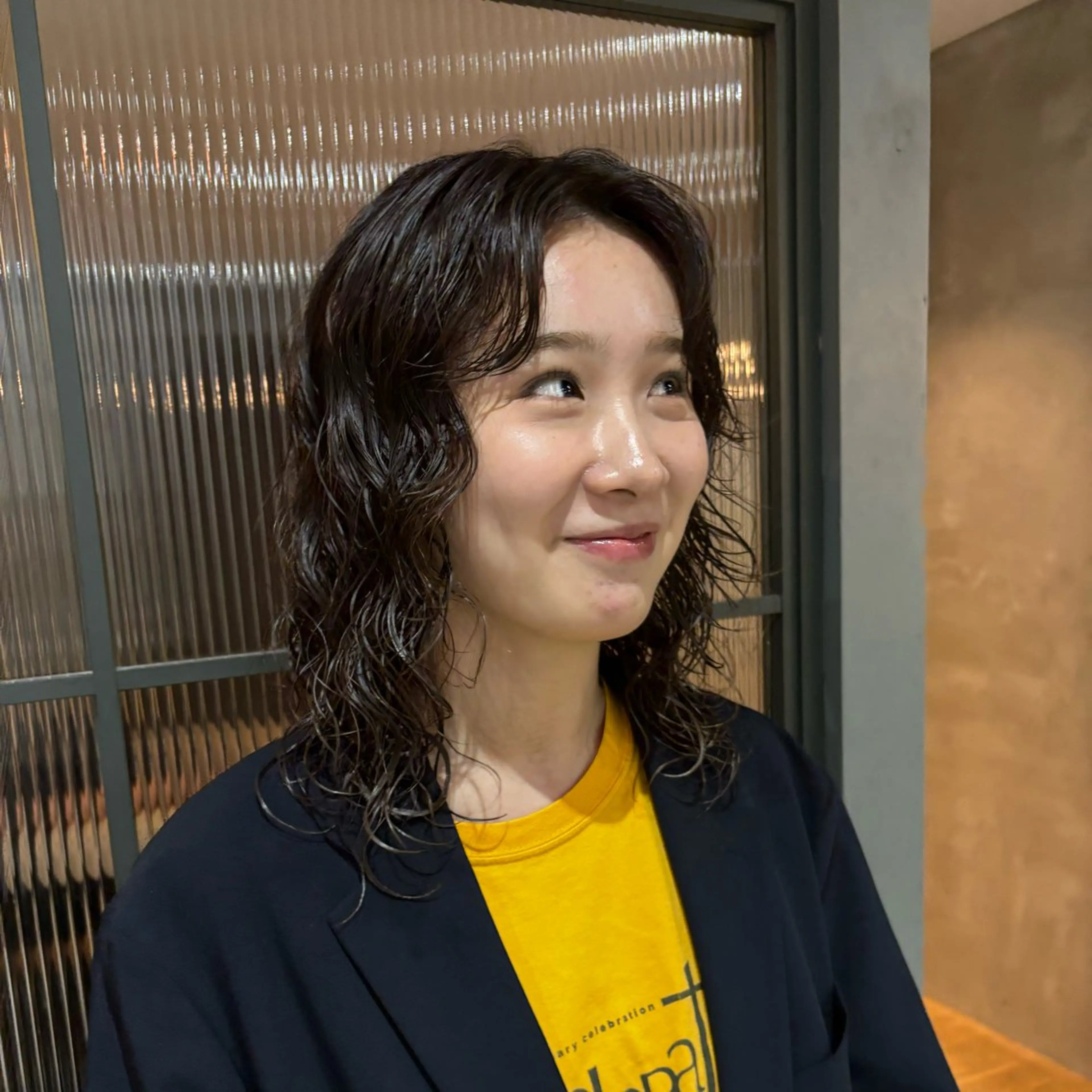 ミディアム パーマ ciala清澄白河所属・MANA/ ciala清澄白河のヘアスタイル