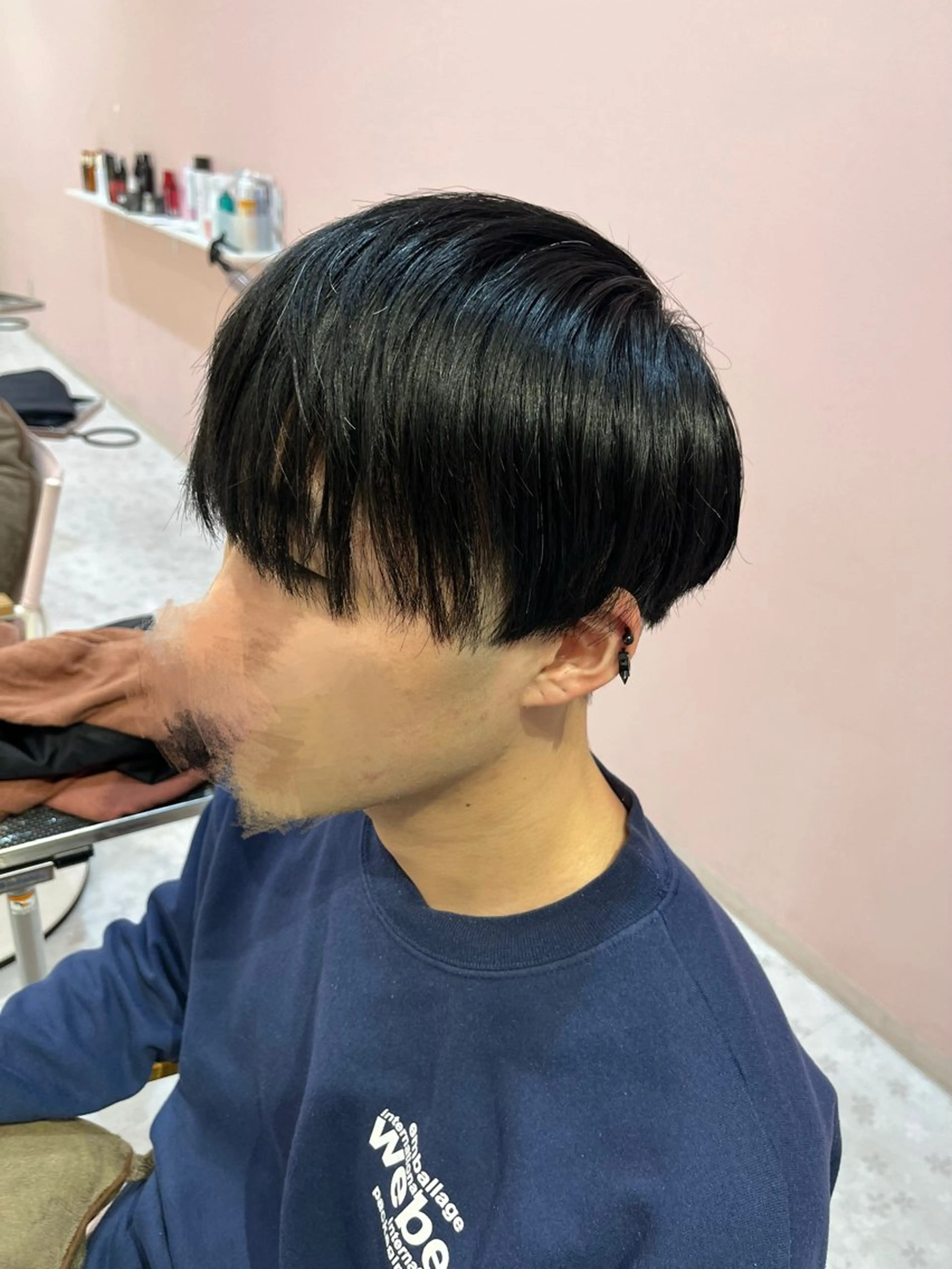 ショート メンズ マッシュ カット 🫧メンズパーマ/ カラー/愛莉🫧のヘアスタイル