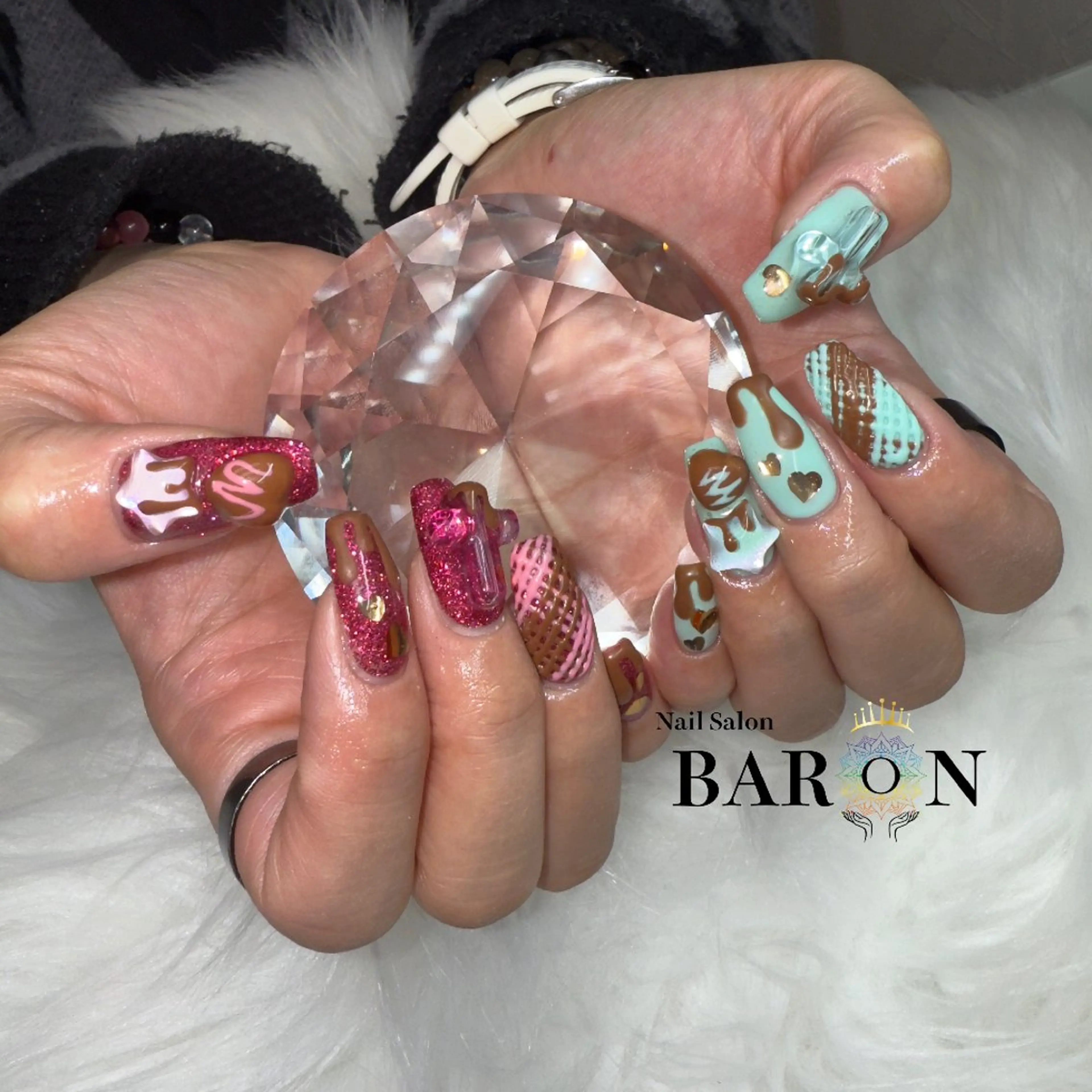 ネイル ♛︎BARON♛︎ SUMIREのネイルデザイン