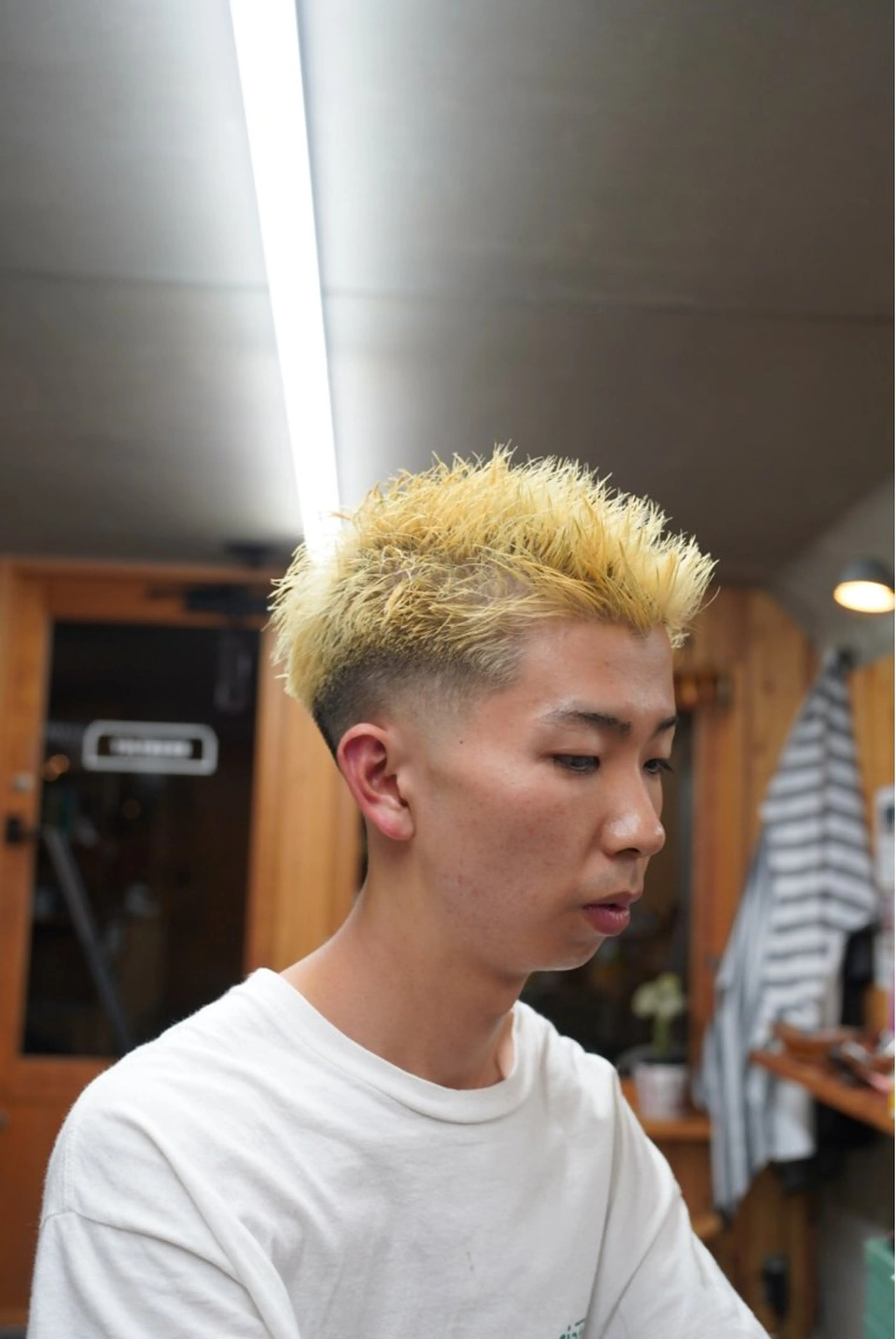 メンズ フェードカット カット ヘアセット brunt jet所属・関 晃哉のヘアスタイル