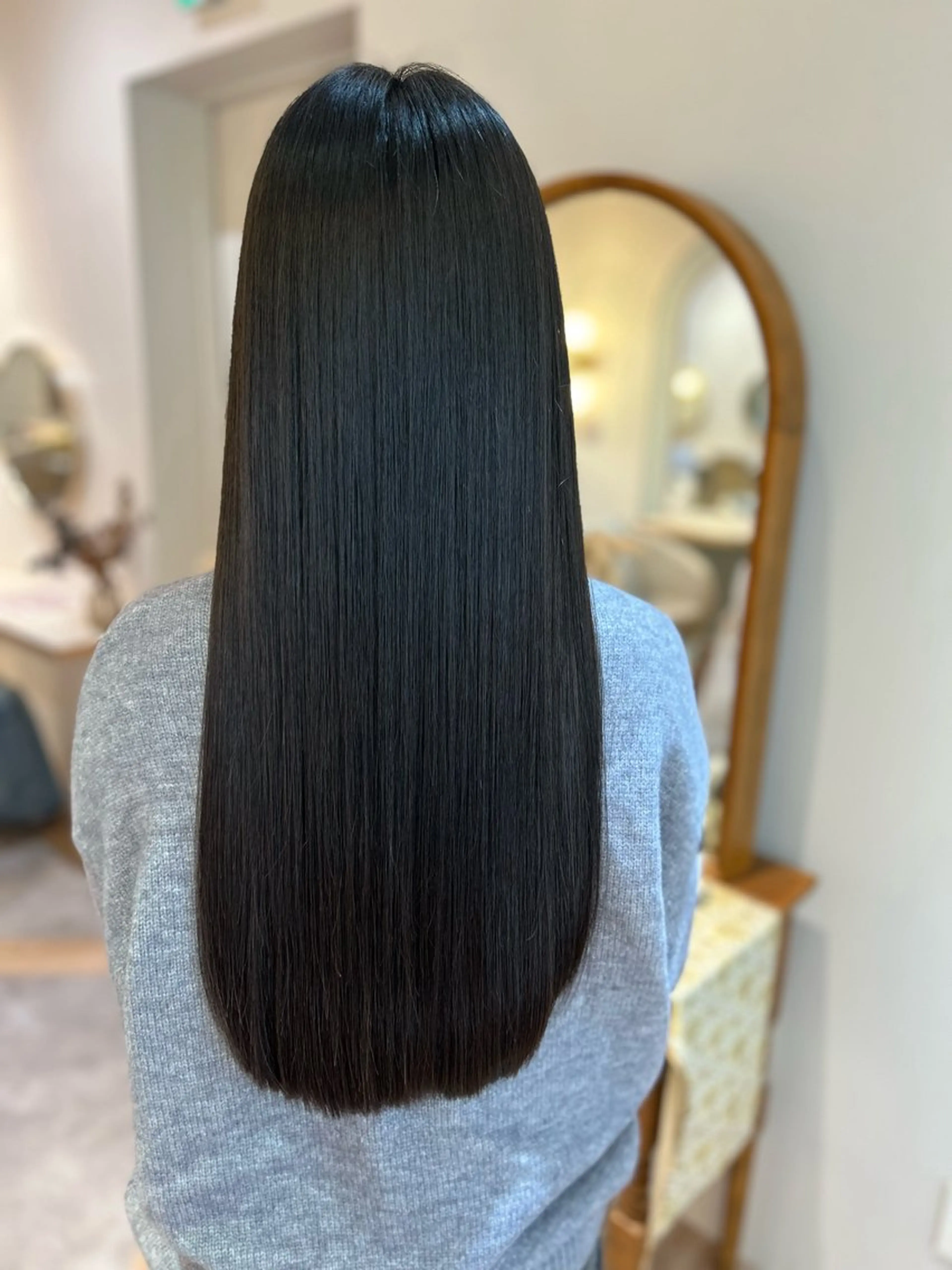 💎premium💎縮毛矯正＋カット＋カラーの写真