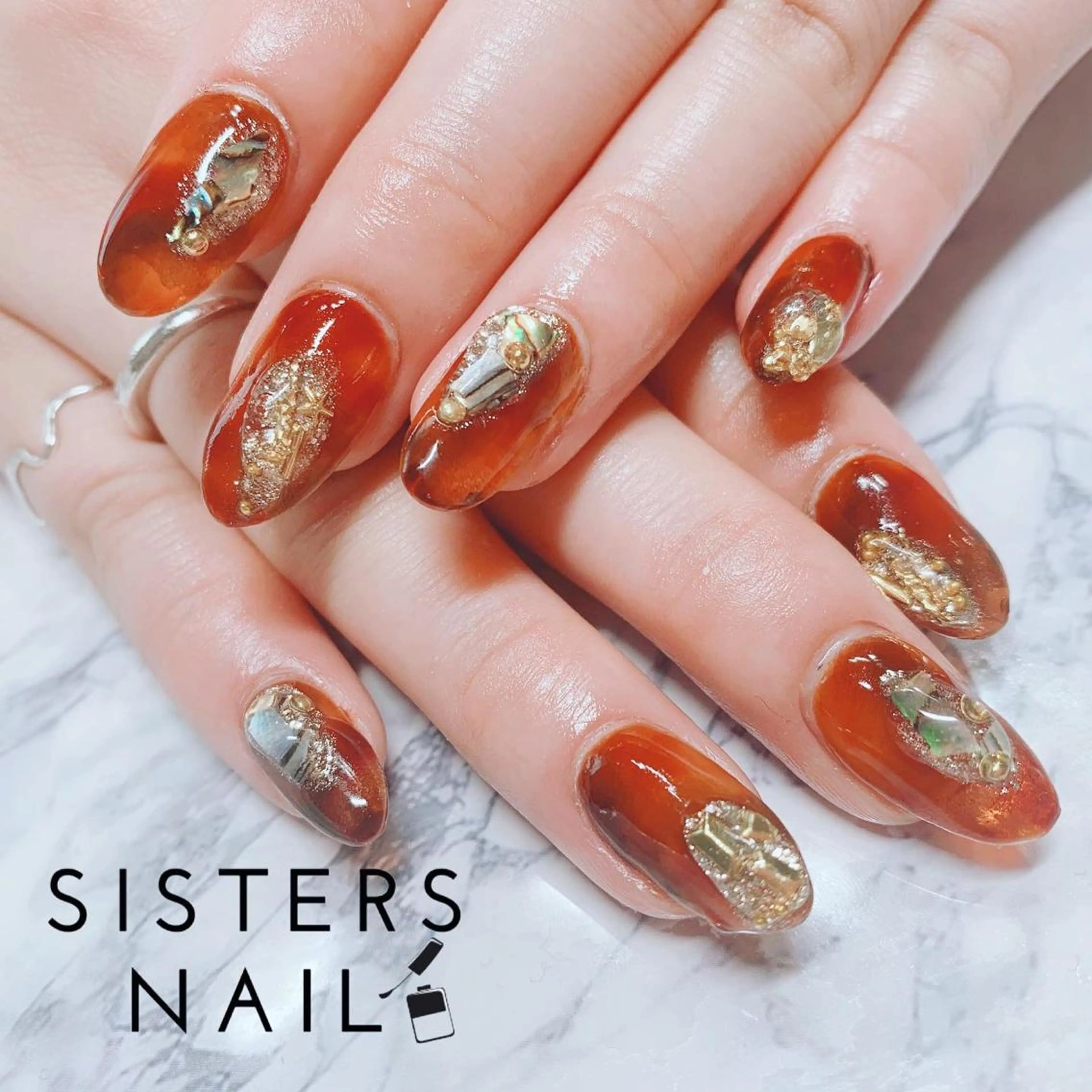 ネイル ハンドネイル ハンドケア sisters nail.fのネイルデザイン