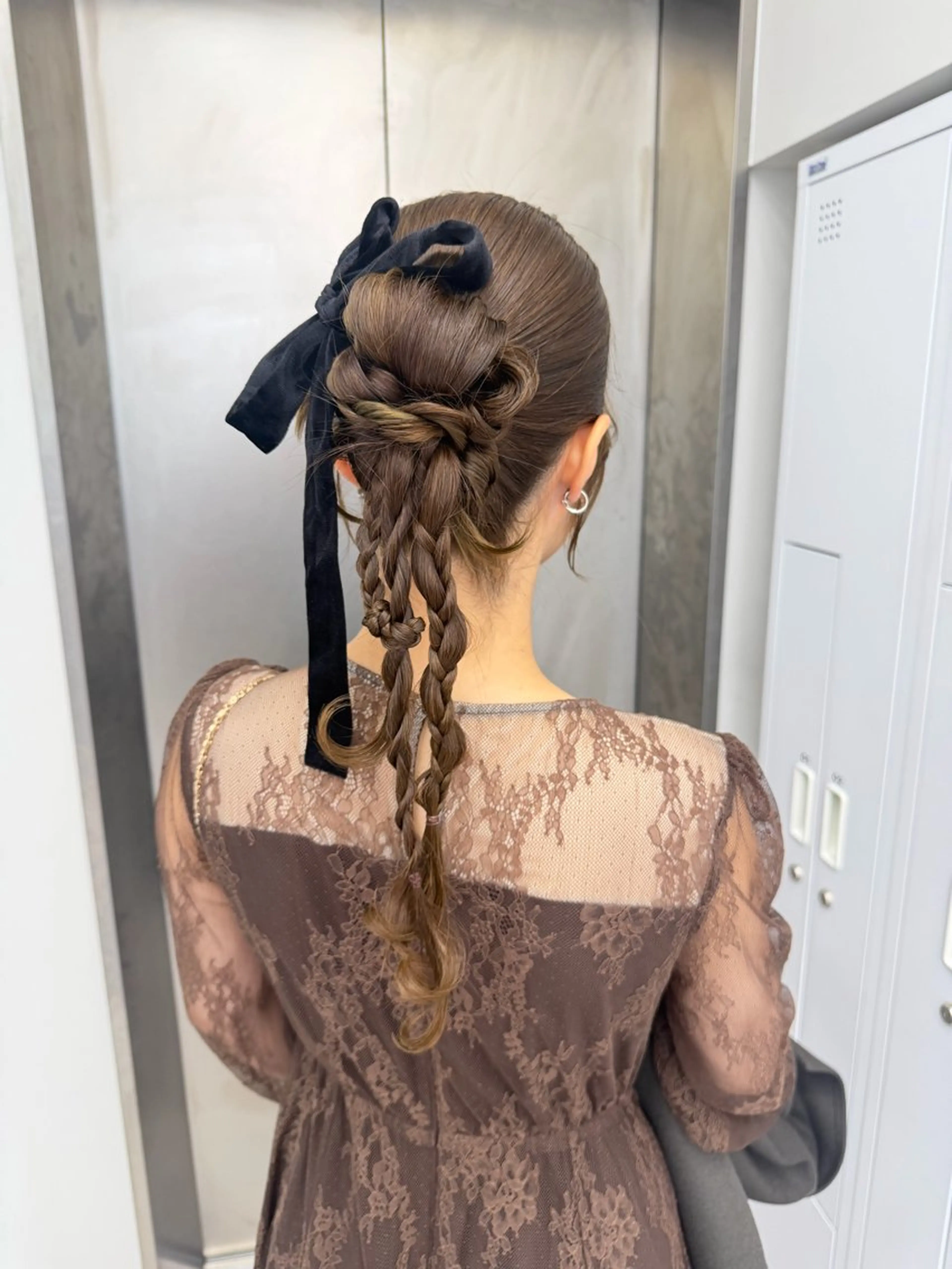 ロング ヘアアレンジ 似合わせカット カット ヘアセット 名古屋/ショート/ ボブ/ヘアアレンジのヘアスタイル