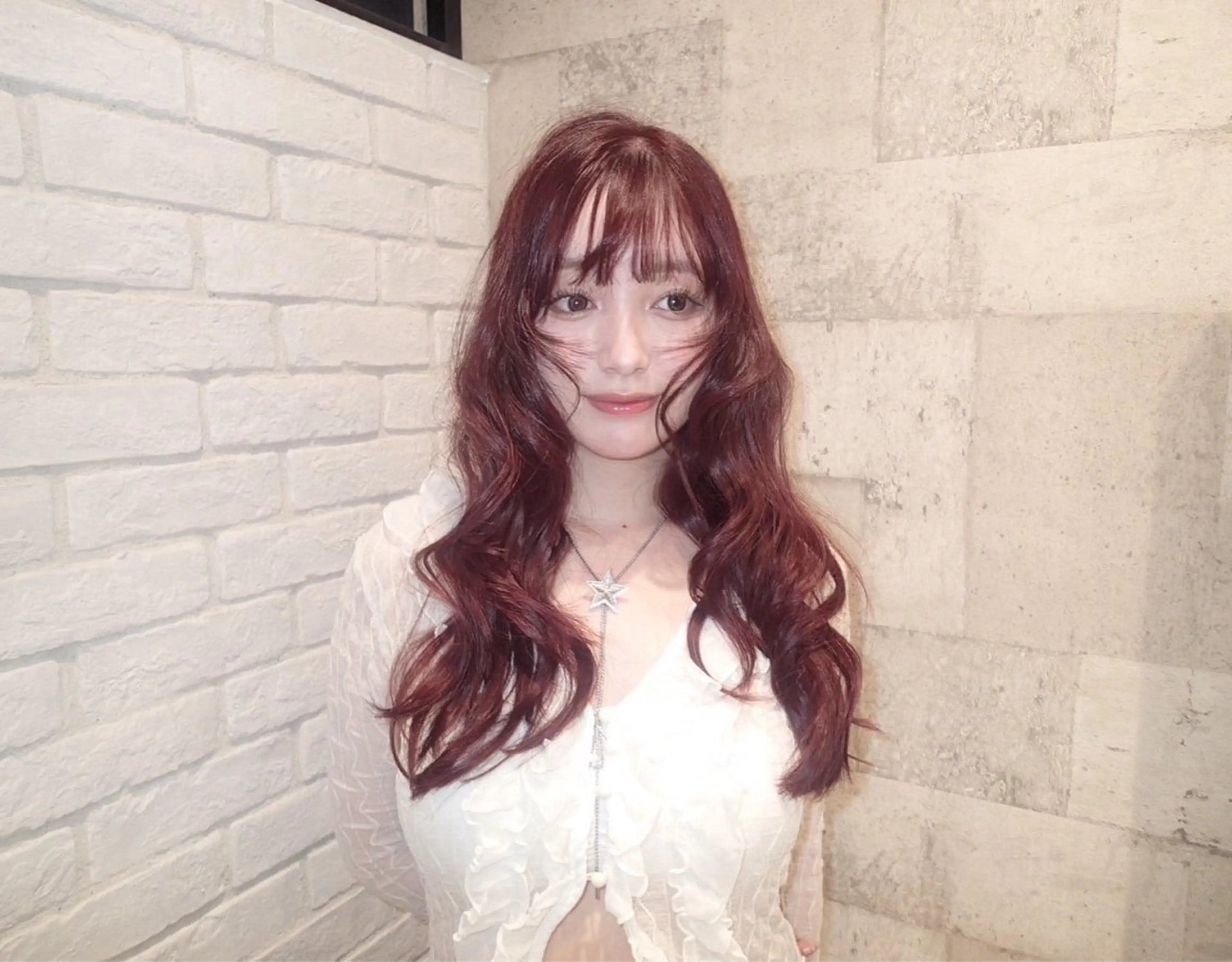 ロング カラー the C ayuのヘアスタイル