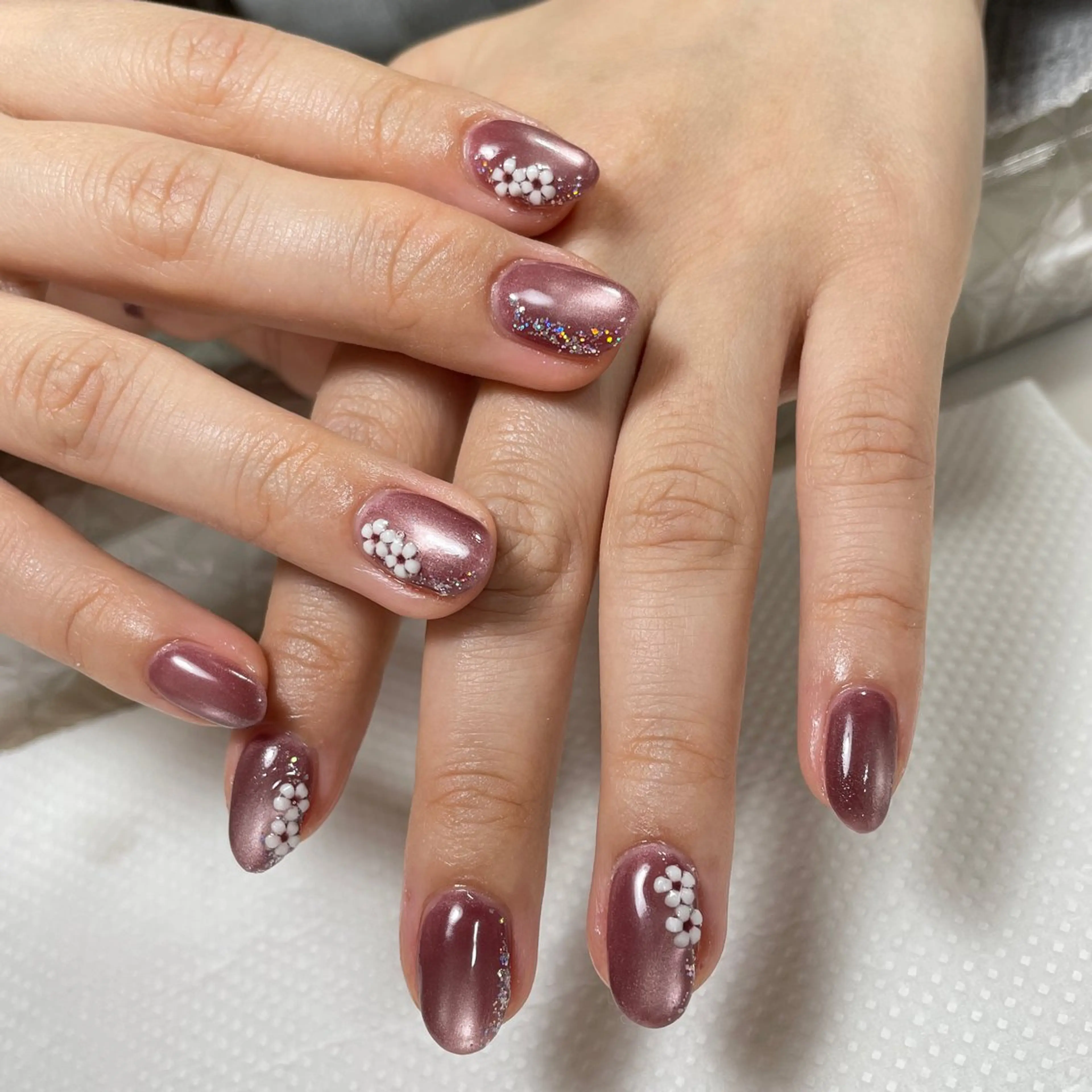 ネイル アートネイル フレンチネイル ジェルネイル グラデーション 韓国ネイル ハンドネイル 久保田 マリコのネイルデザイン