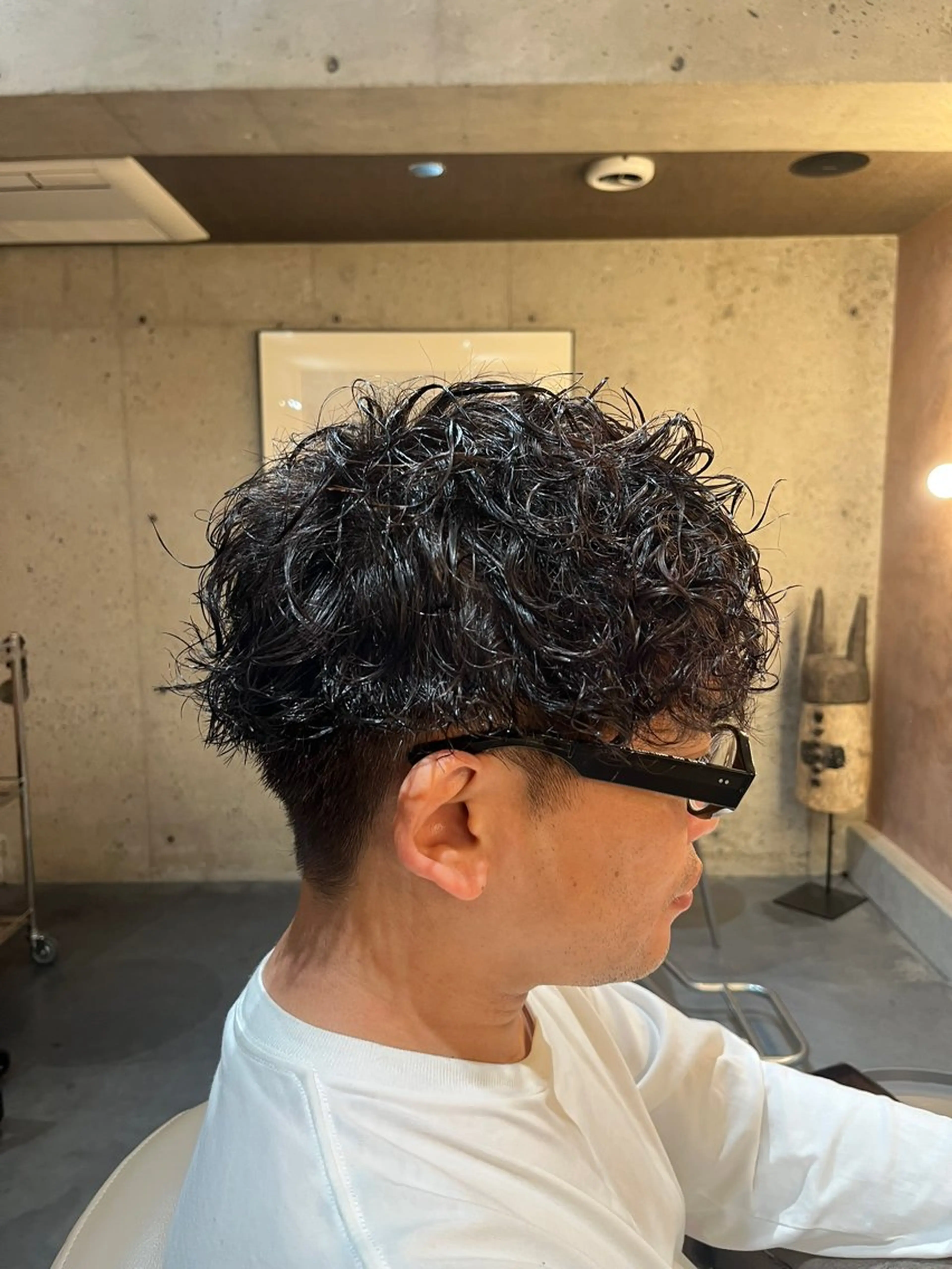 パーマ メンズ メンズカット【平尾 高宮】永井駿祐のヘアスタイル