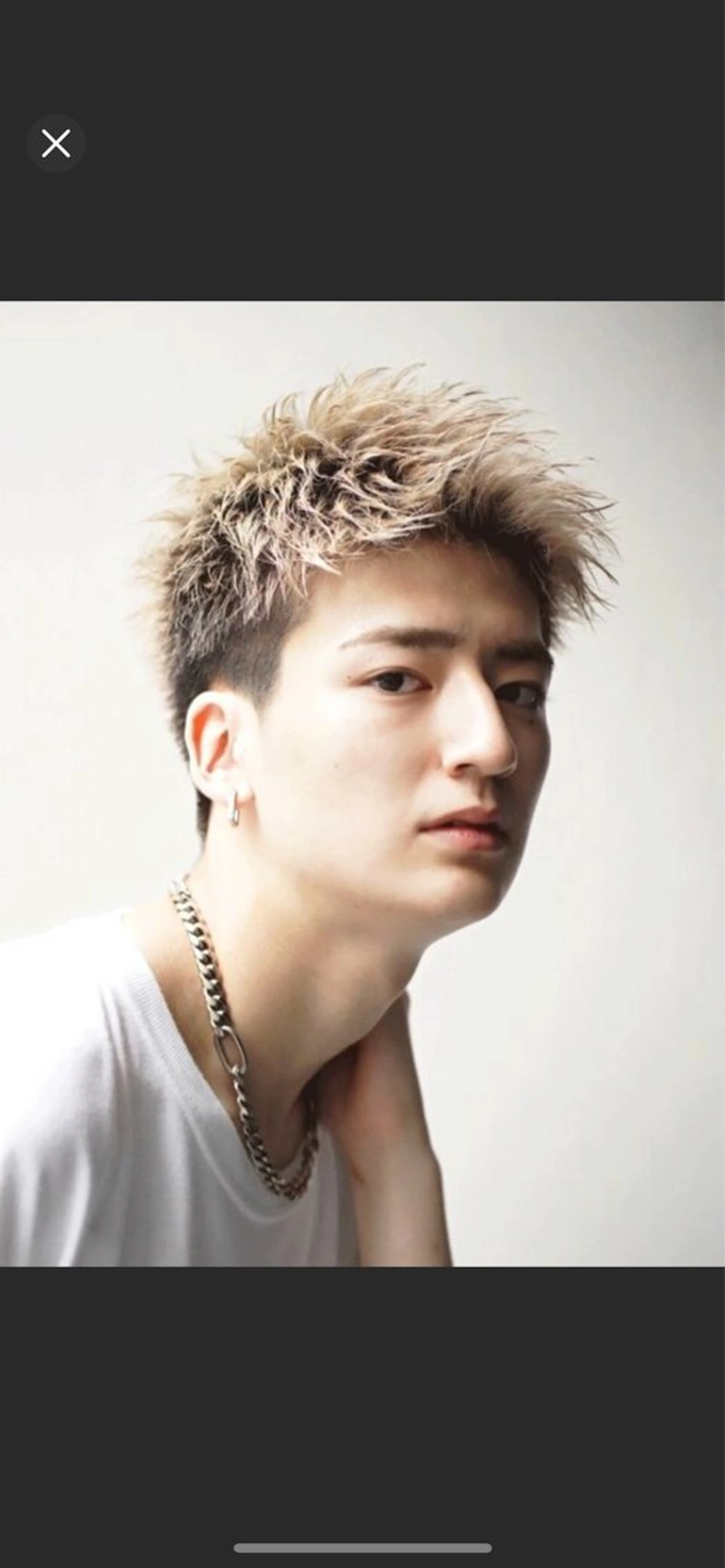 カラー ブリーチ1000円！ メンズ特化板倉高史郎のヘアスタイル