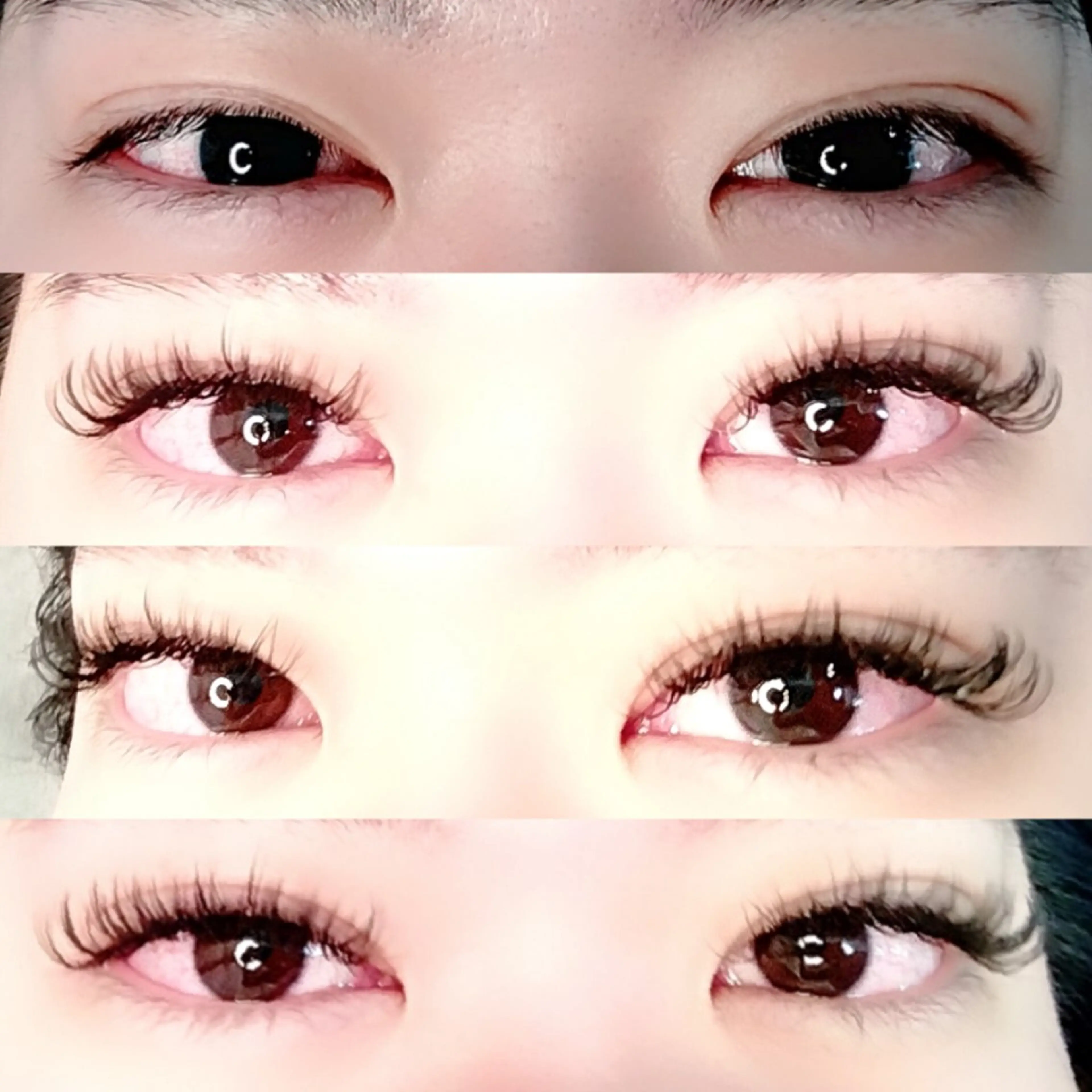 マツエク・マツパ 付け放題 ボリュームラッシュ linda ABEのマツエク・マツパデザイン