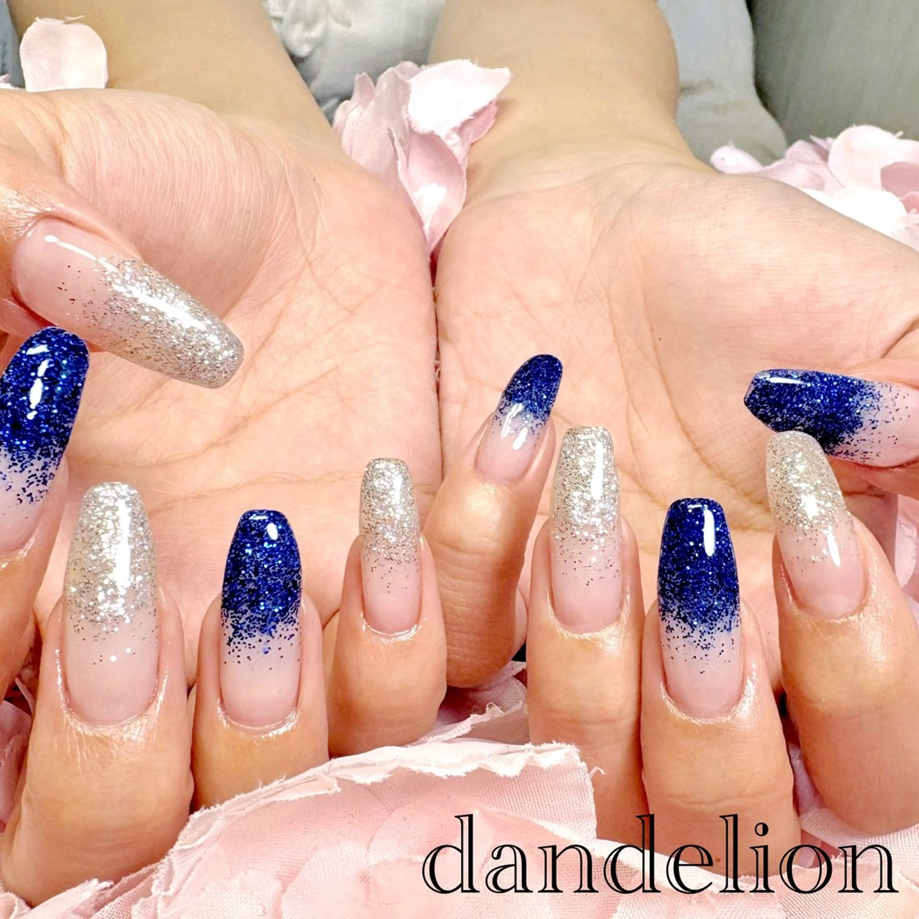 ネイル ハンドネイル ハンドケア dandelion ダンデライオンのネイルデザイン
