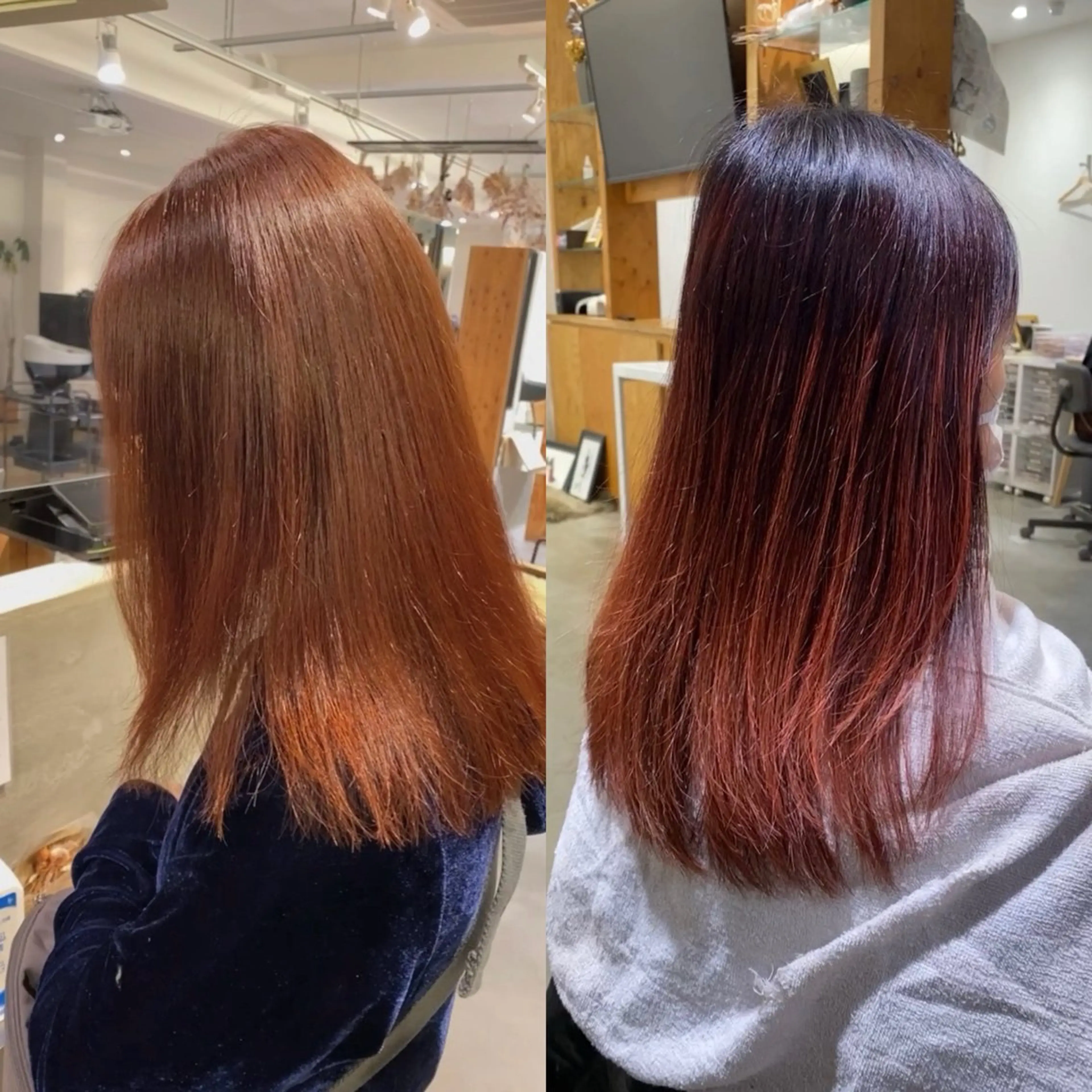 ロング カラー ブリーチ トリートメント 各務原/カラー/ブリ ーチお任せください！のヘアスタイル