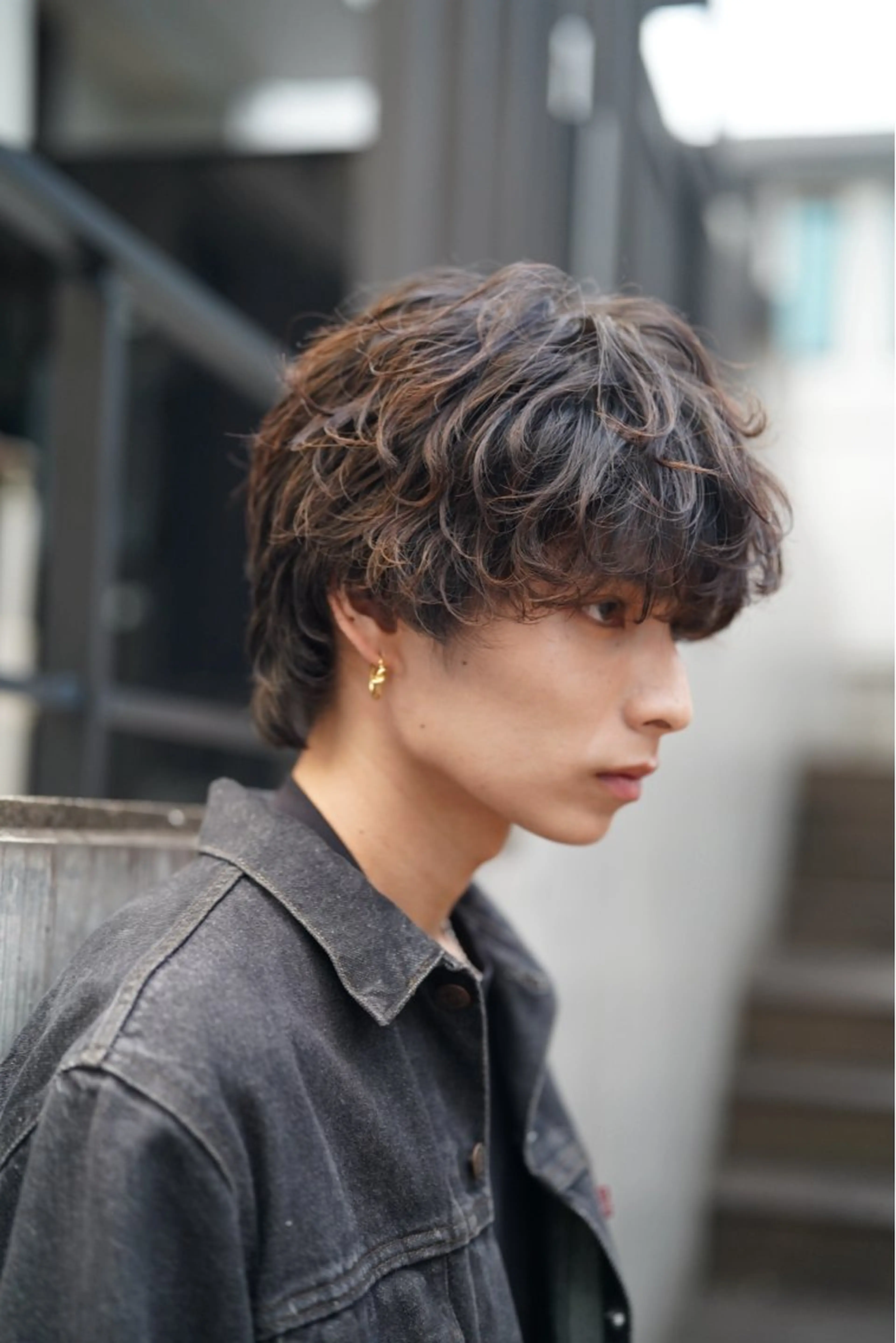 パーマ メンズ 当日予約⭕️ fifth渋谷太田のヘアスタイル