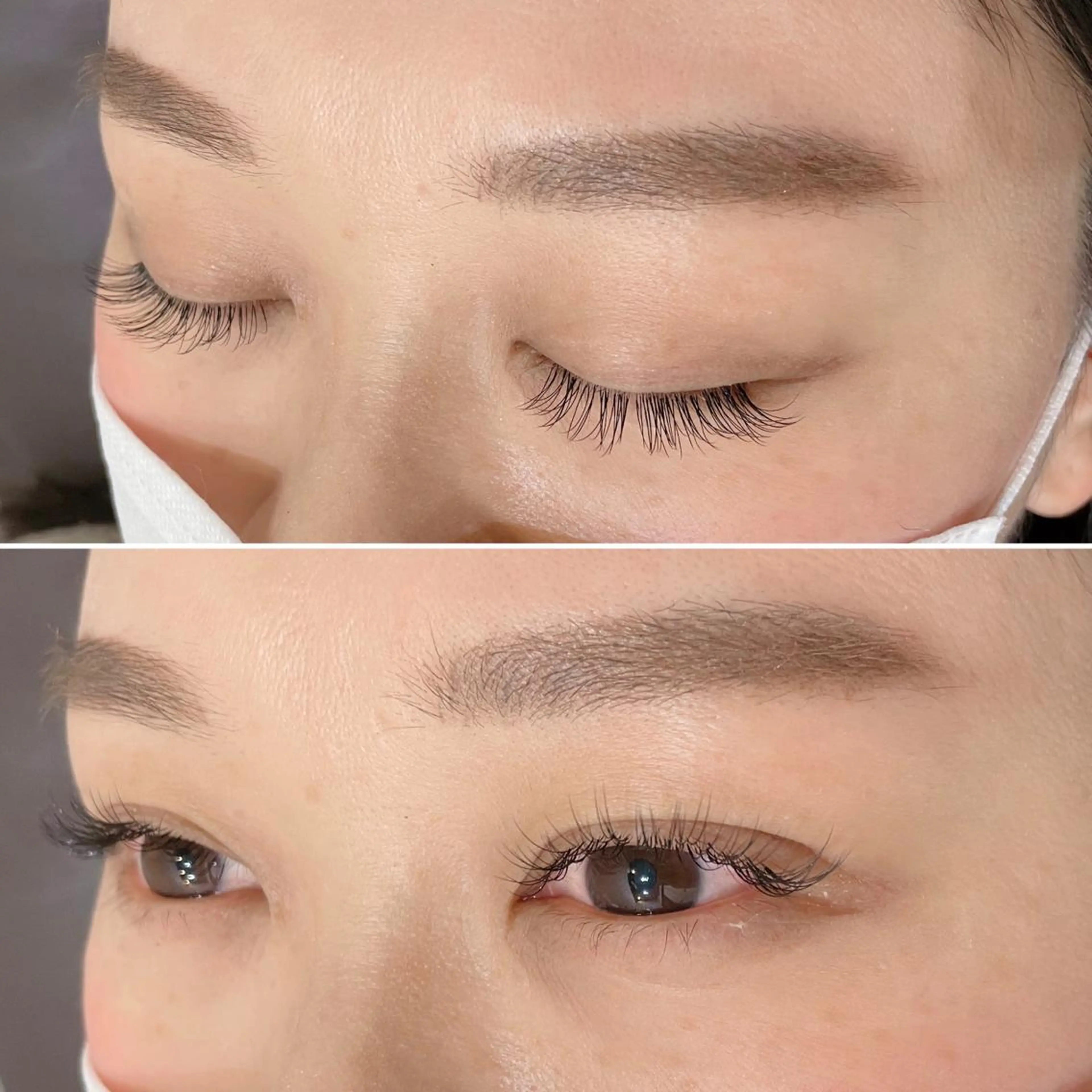 マツエク・マツパ 目尻長め ナチュラル マツエク 元木 友理のマツエク・マツパデザイン