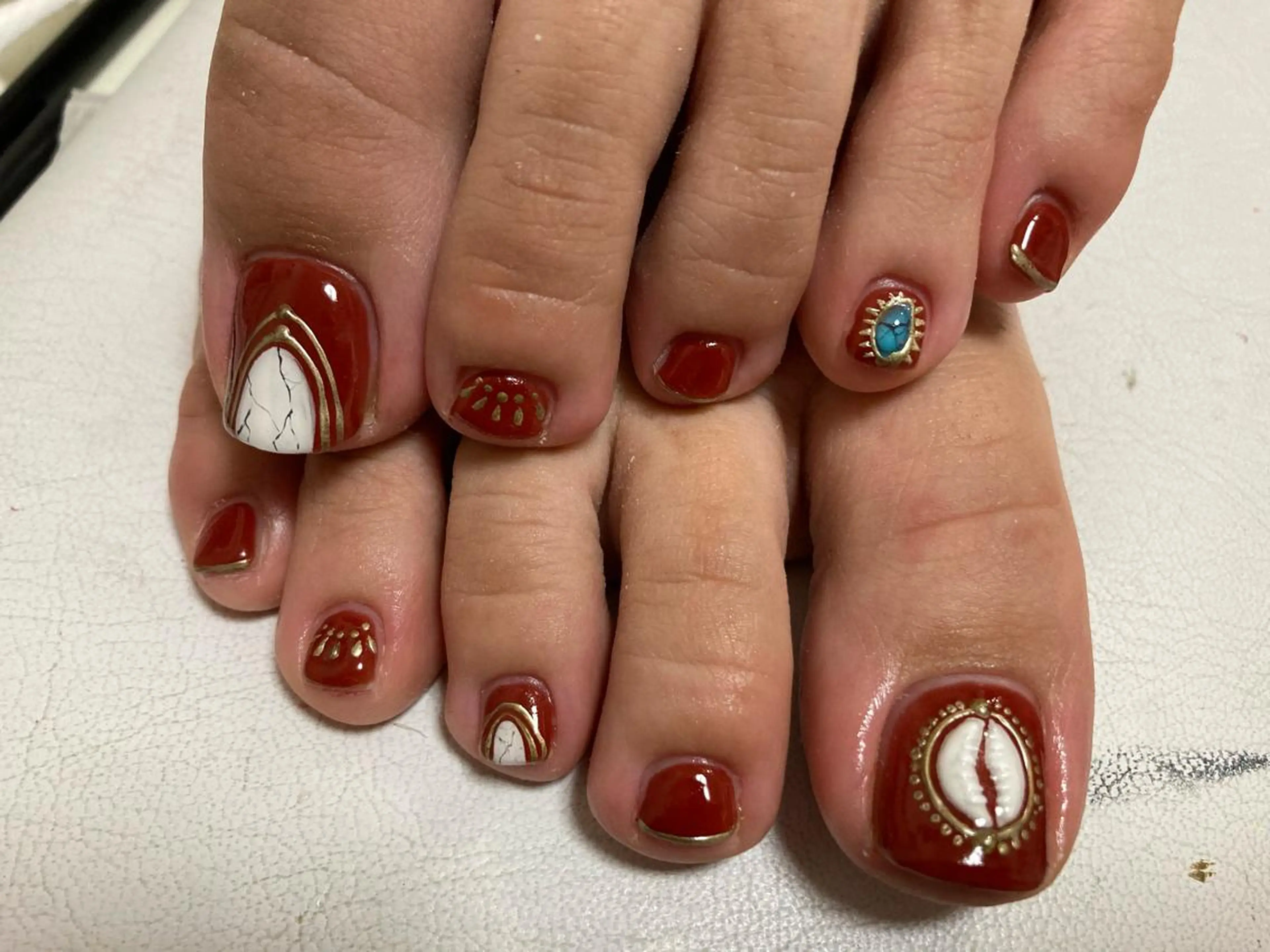 ミディアム ネイル nail yukkoのネイルデザイン