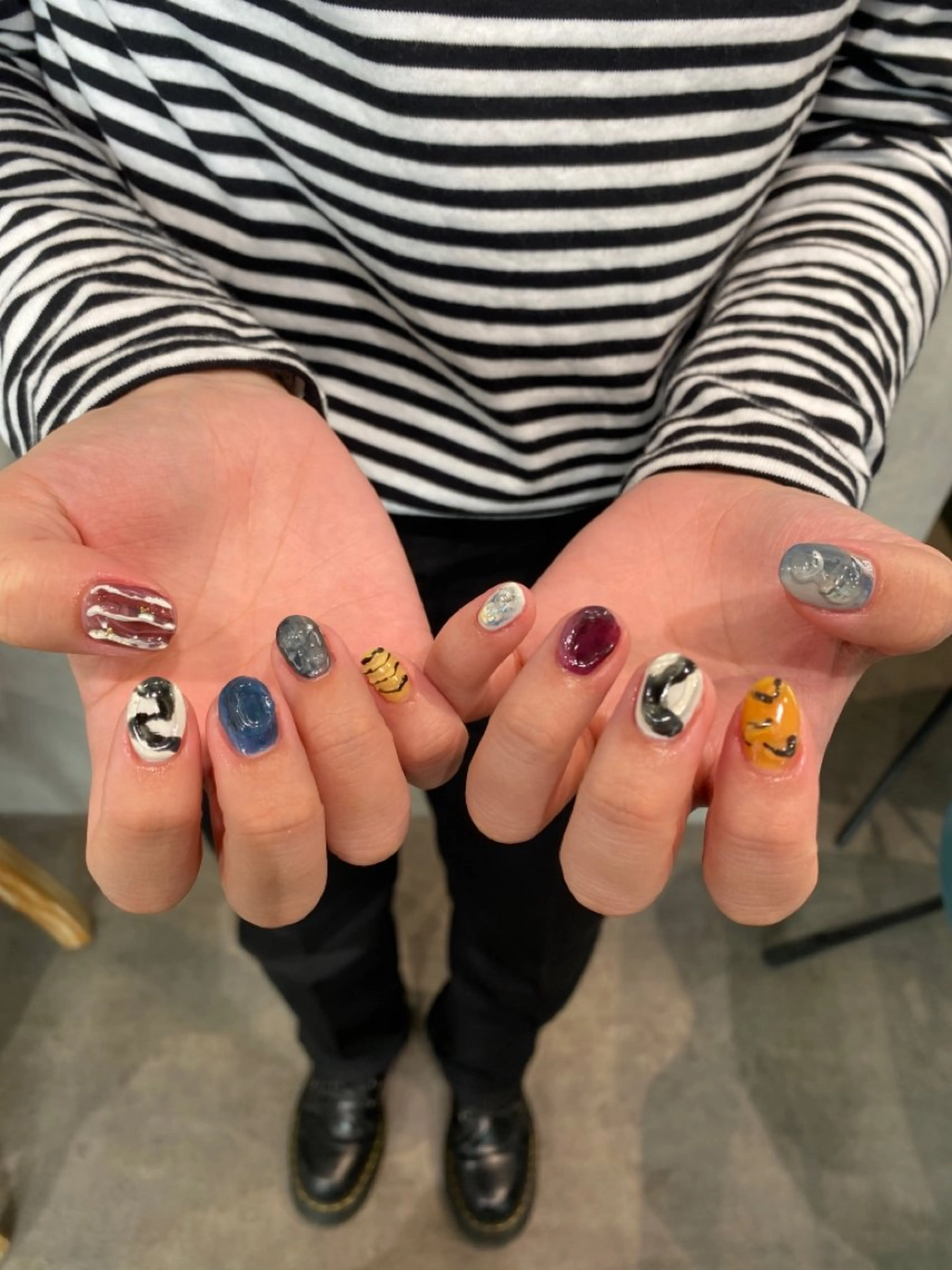 ネイル ぷっくりネイル ハンドネイル chika ／ nailのネイルデザイン