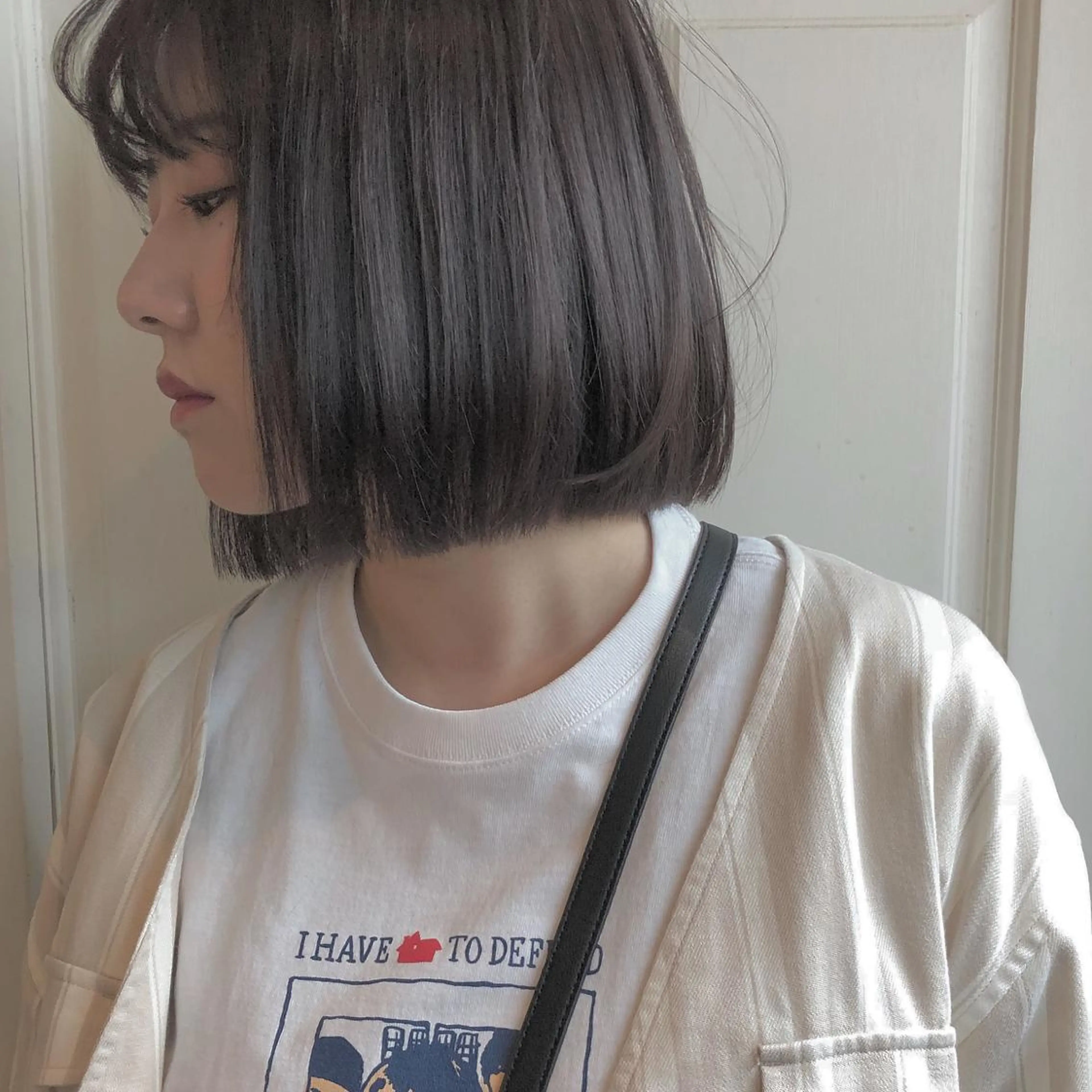 ミディアム カット ヘアカラー トリートメント 🌸ハイトーン 新田　廉 🌸のヘアスタイル