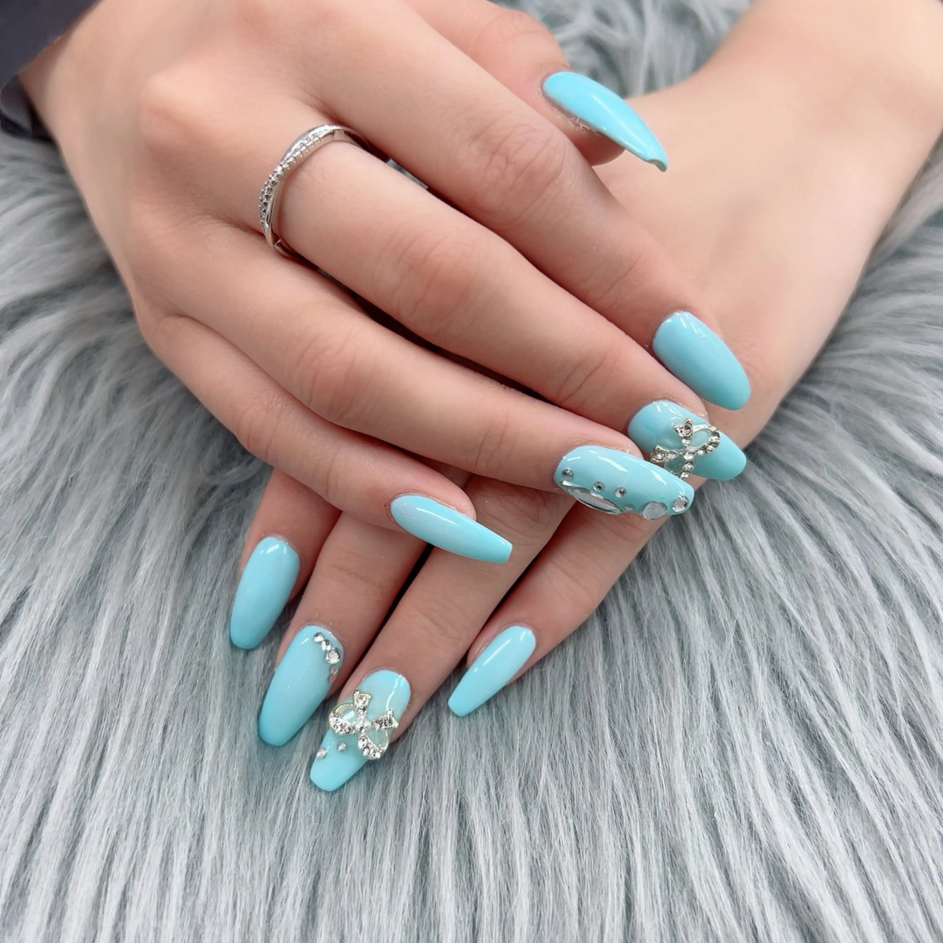 ネイル 持ち込み ワンカラーネイル ハンドネイル Bianca立川店 saitoのネイルデザイン