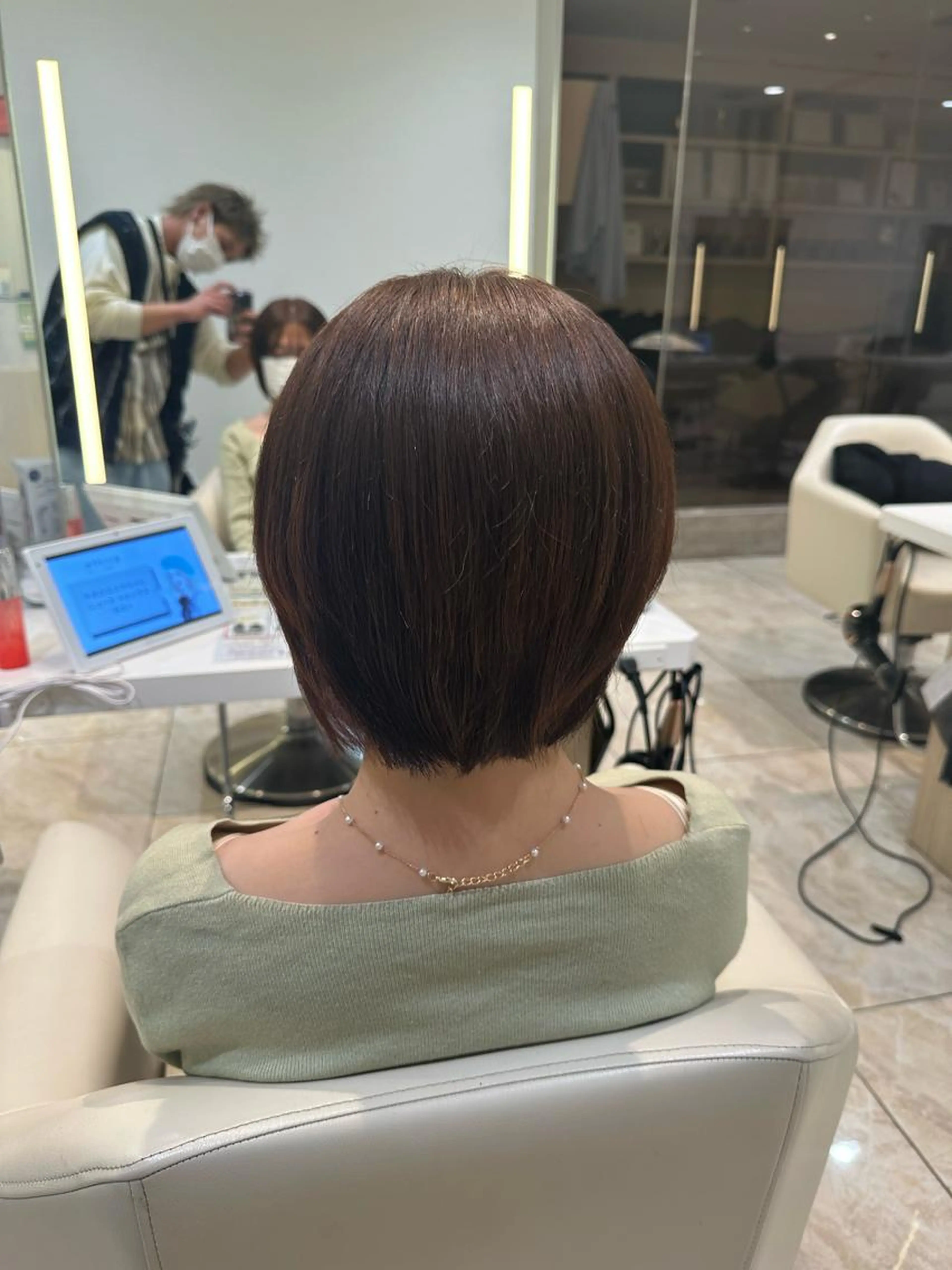 暖色系カラー《ブリーチなしヘアカラー》の写真