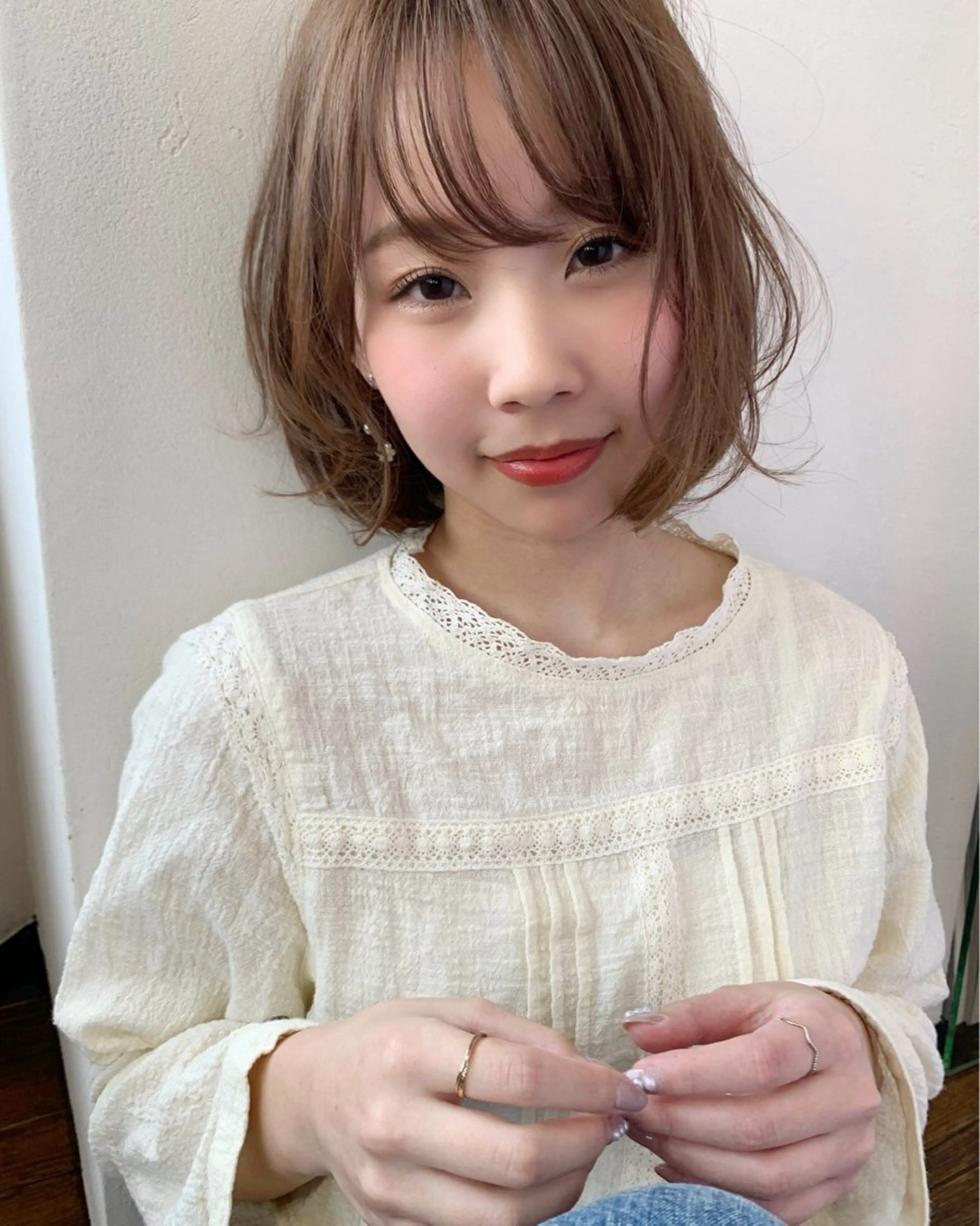 ショート カット ヘアカラー 縮毛矯正/ショート/ レイヤー/畑中正敏のヘアスタイル