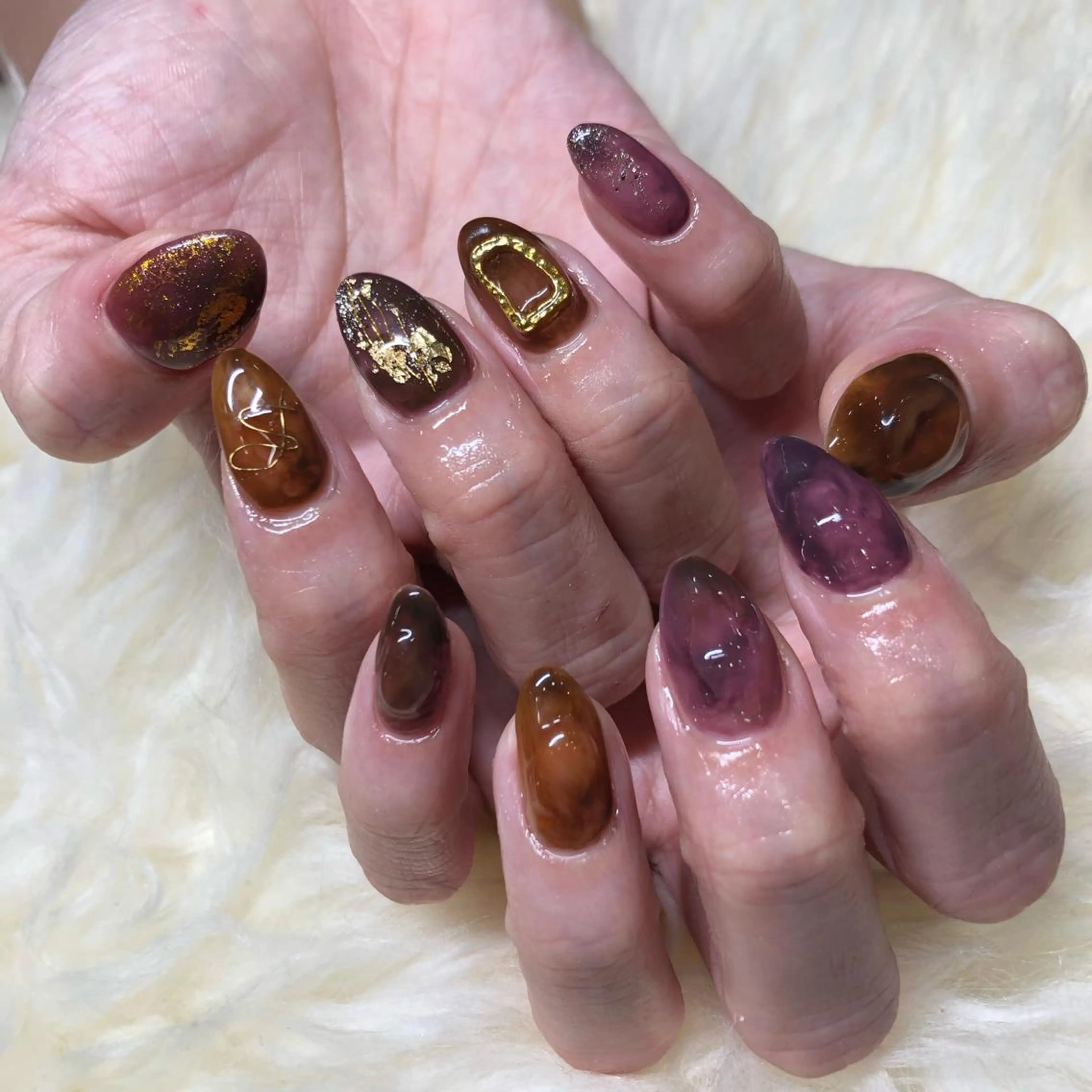 ネイル ニュアンスネイル ëmma nail_ by chulaのネイルデザイン