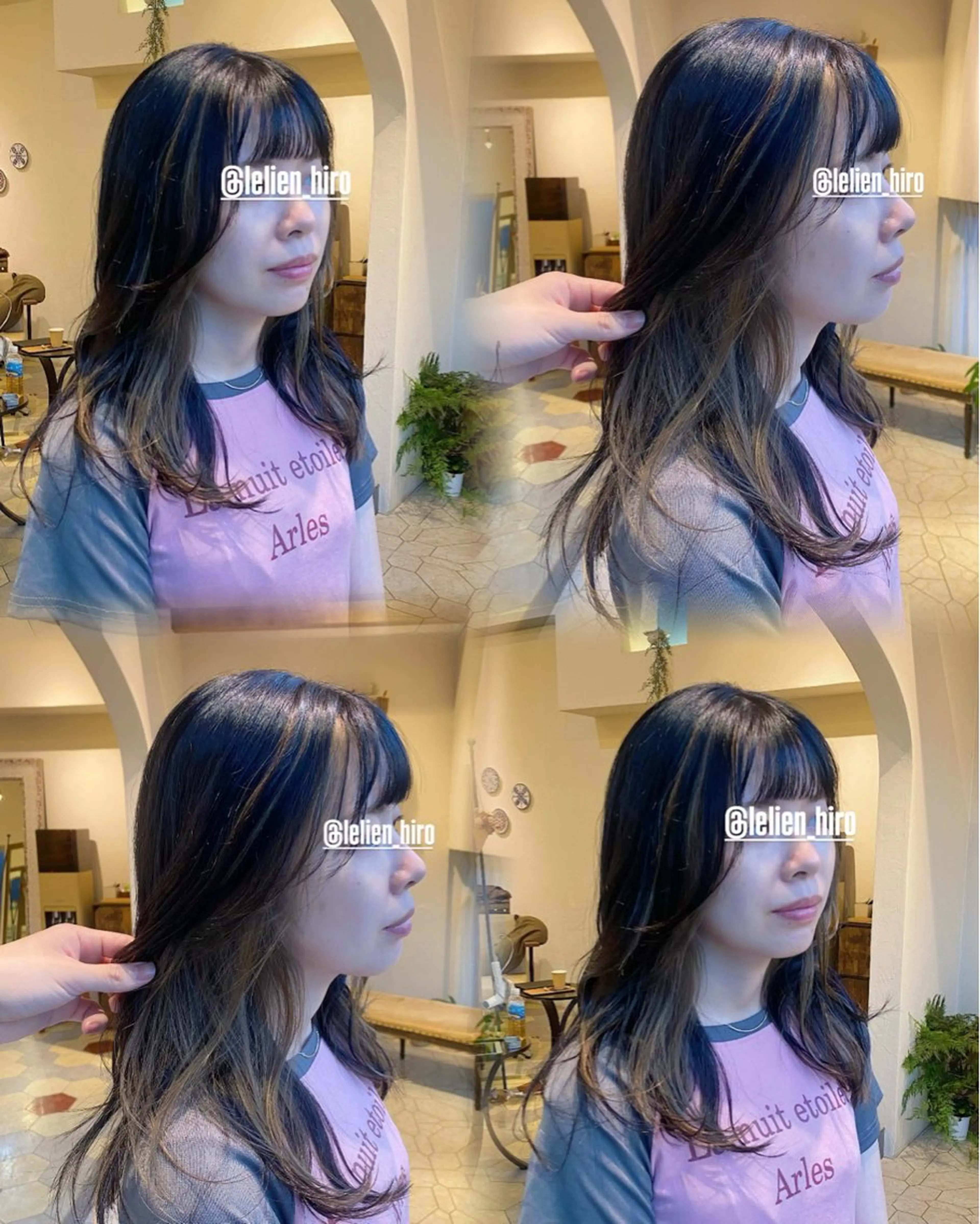 カット+フェイスフレーミングorインナーカラー🎨の写真