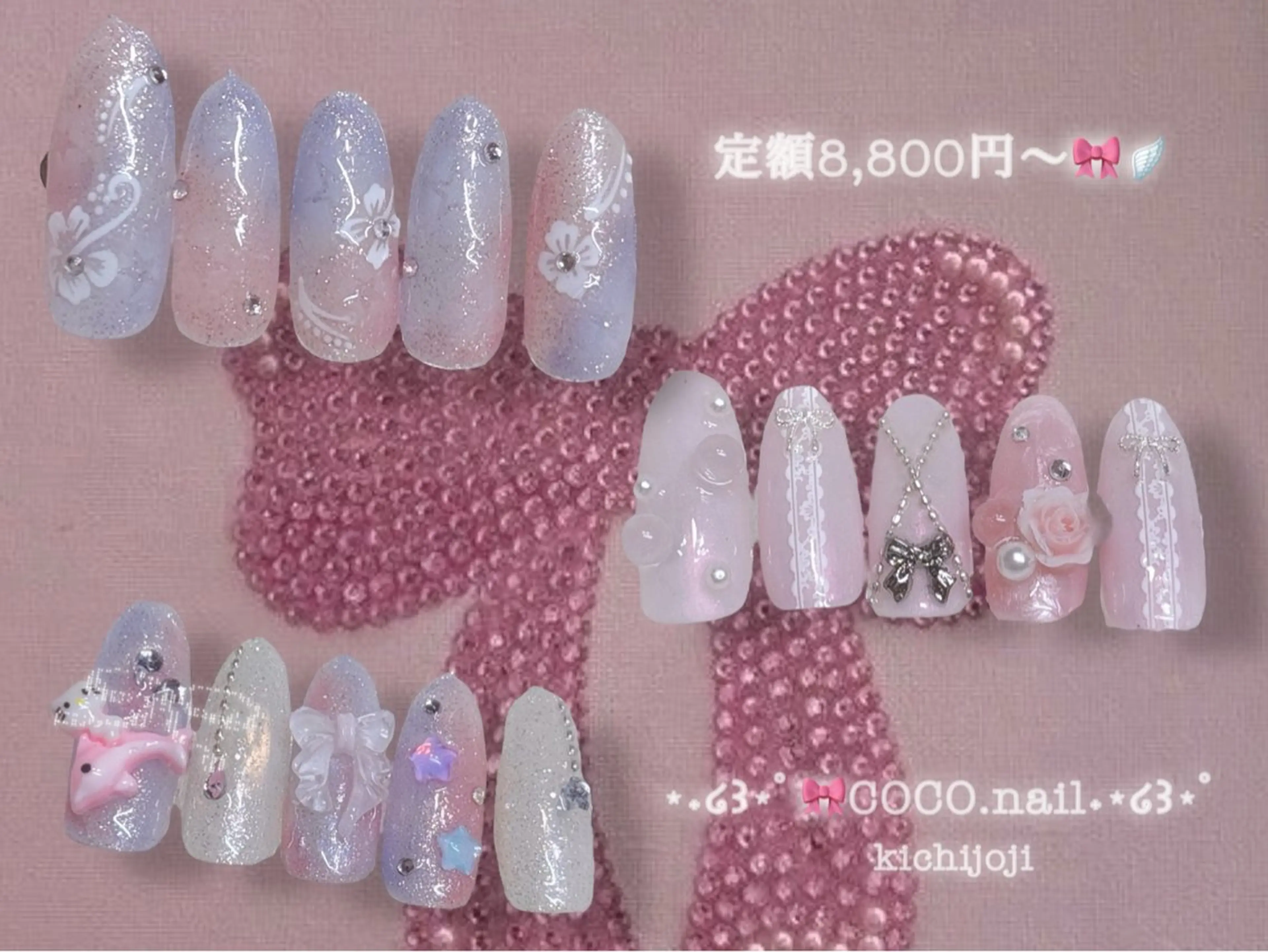 ネイル ハンドネイル lili.nail y2k/ワンホンのネイルデザイン