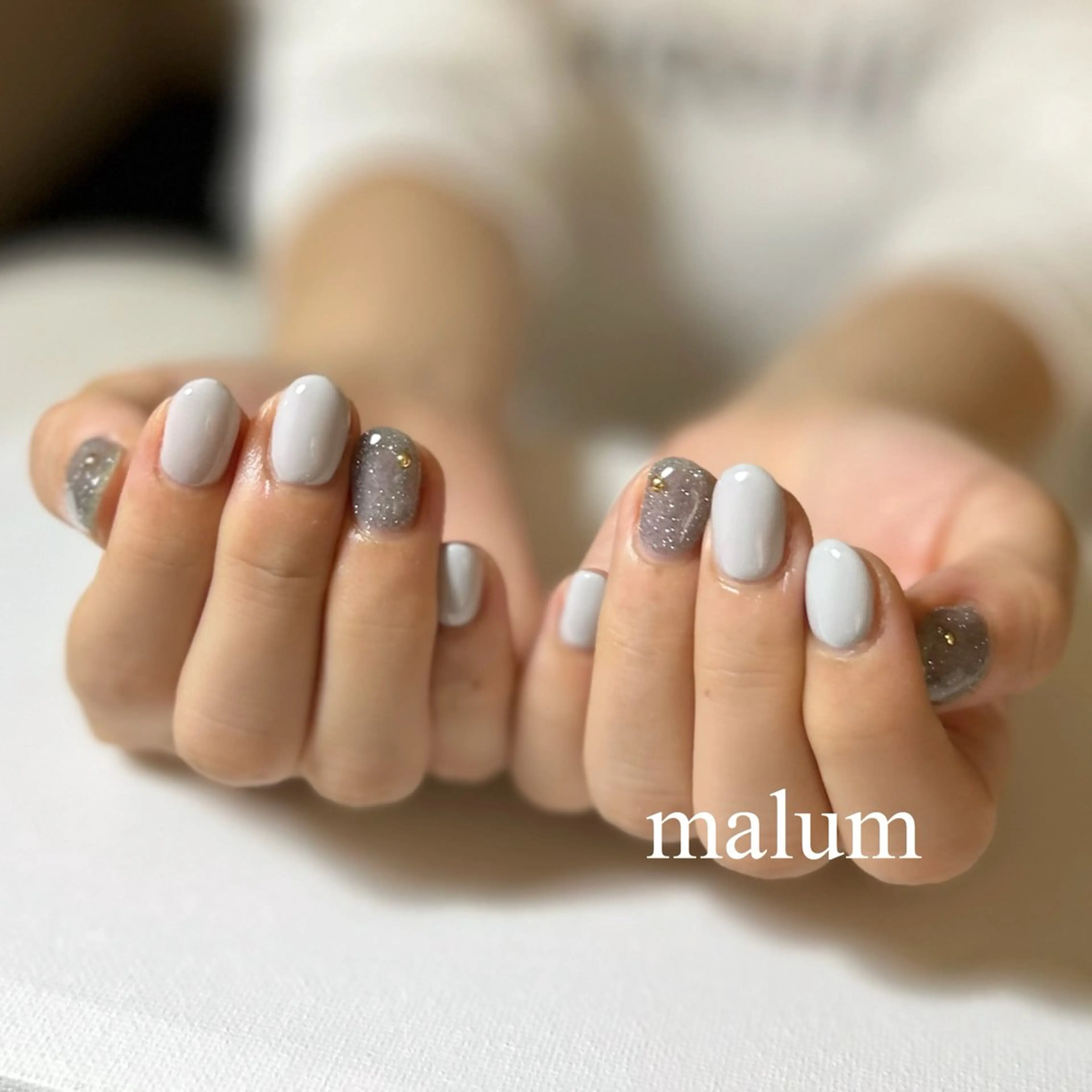 ネイル ハンドネイル malum nailのネイルデザイン