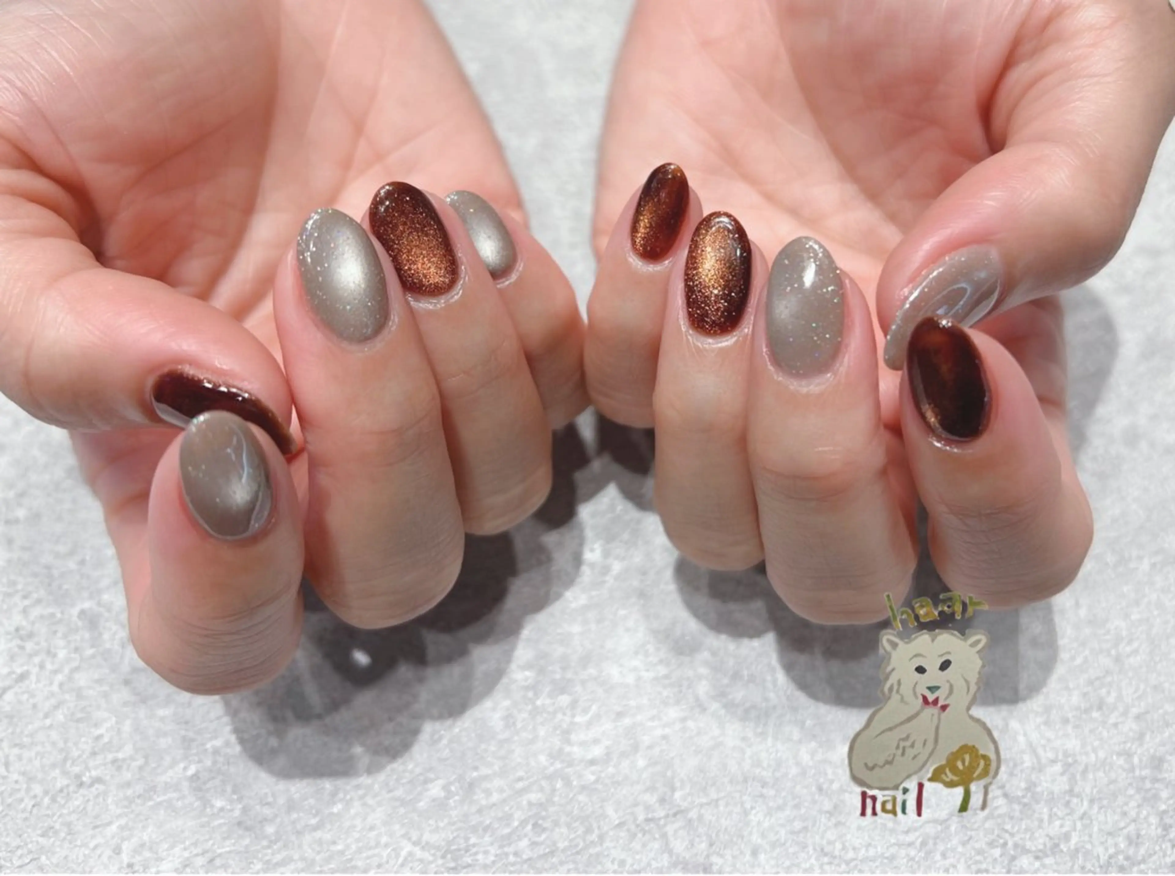 ネイル ハンドネイル 深田 加代のネイルデザイン